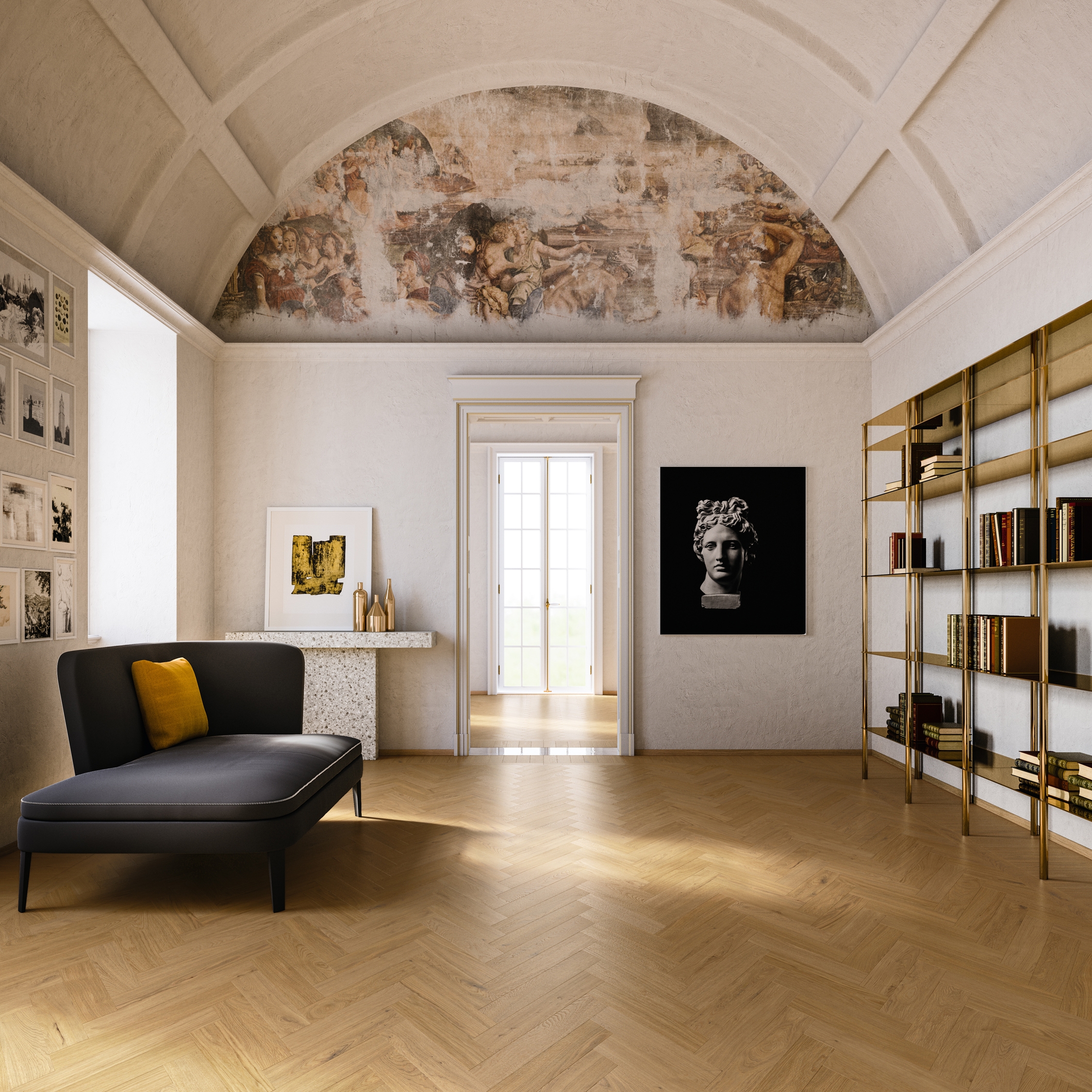 Mostrar el producto Chevron floor Oak Natura del fabricante Itlas