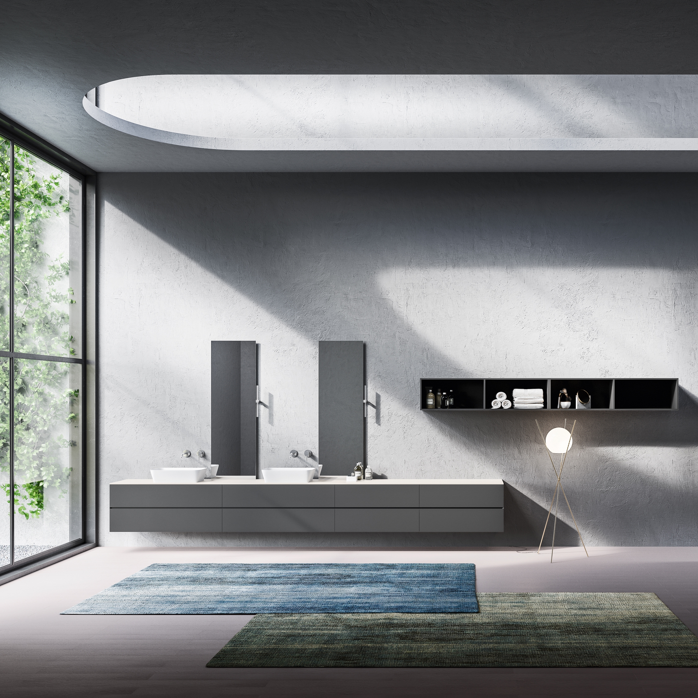 Display product Bathroom project | L'Essenziale Roma from manufacturer Itlas
