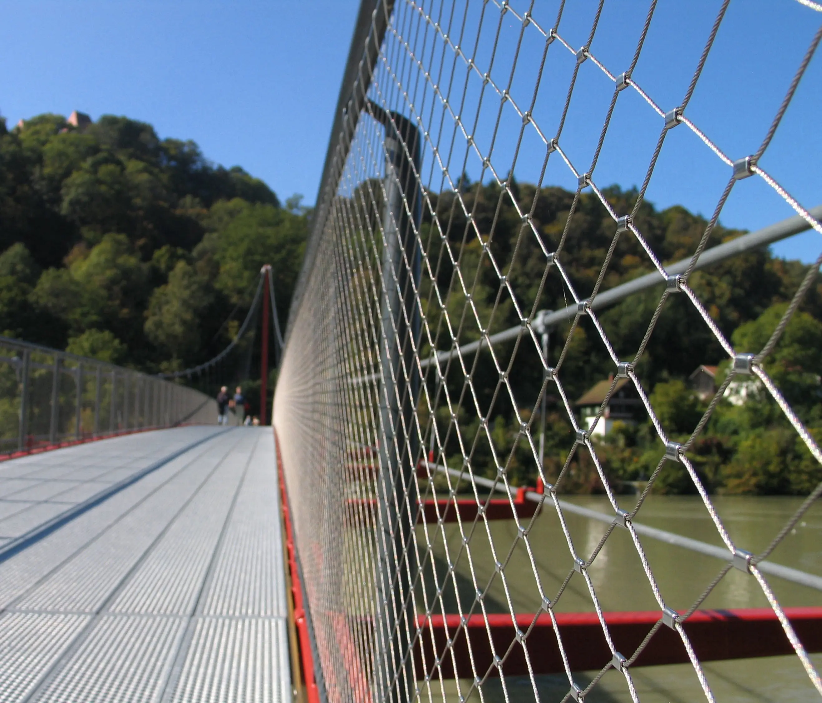 Carl Stahl ARC - X-TEND | Railing infill for bridges