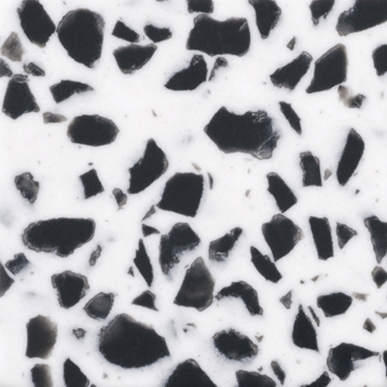 Corian® Black chips K