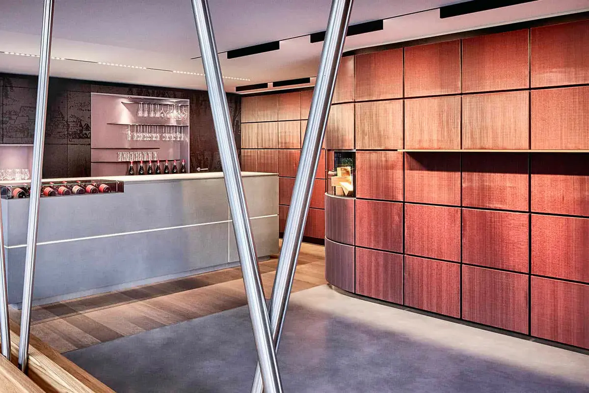 alphamesh - fabrics grenada Edelstahl / Kupfer