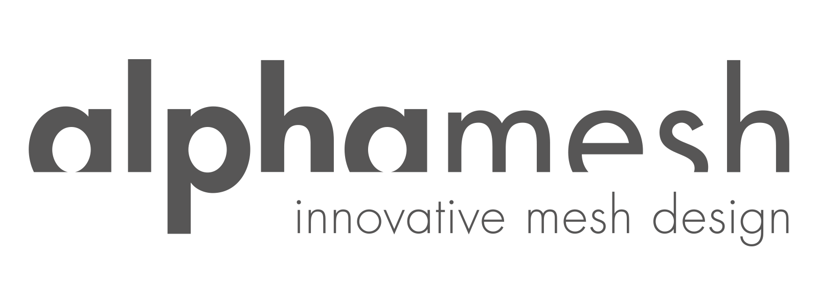 Logo for manufacturer alphamesh