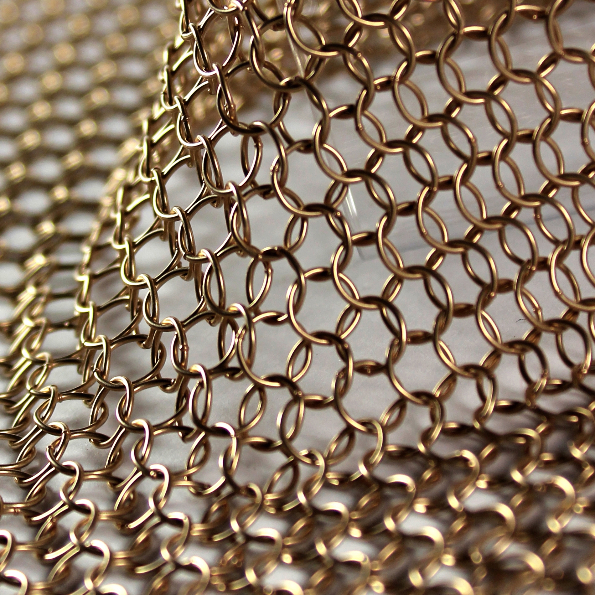 Display product alphamesh 7.0 bronze matt from manufacturer alphamesh