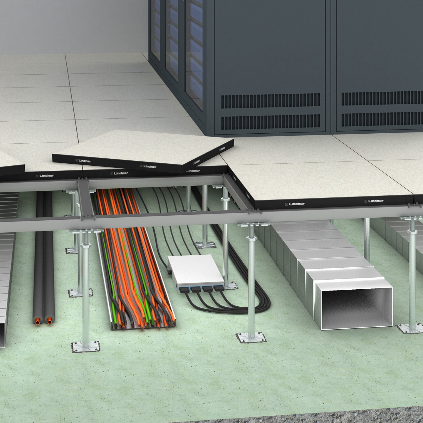 Display product NORTEC power from manufacturer Lindner Group