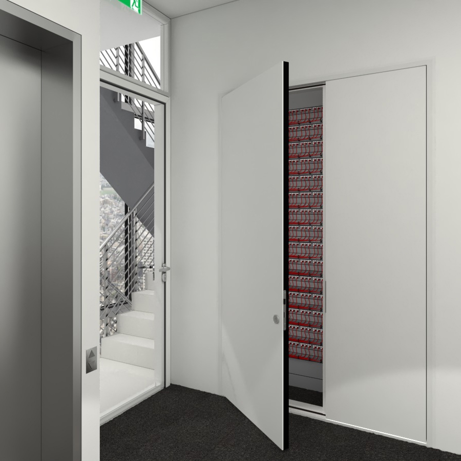 Mostra il prodotto Inspection door - FIREshield I 90 del produttore Lindner Group