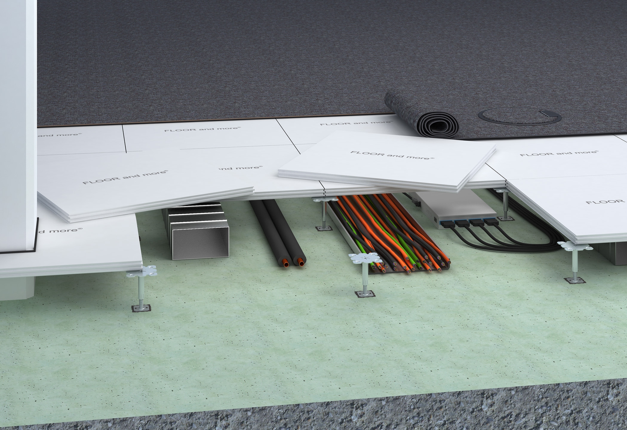 Mostrar el producto FLOOR and more® del fabricante Lindner Group