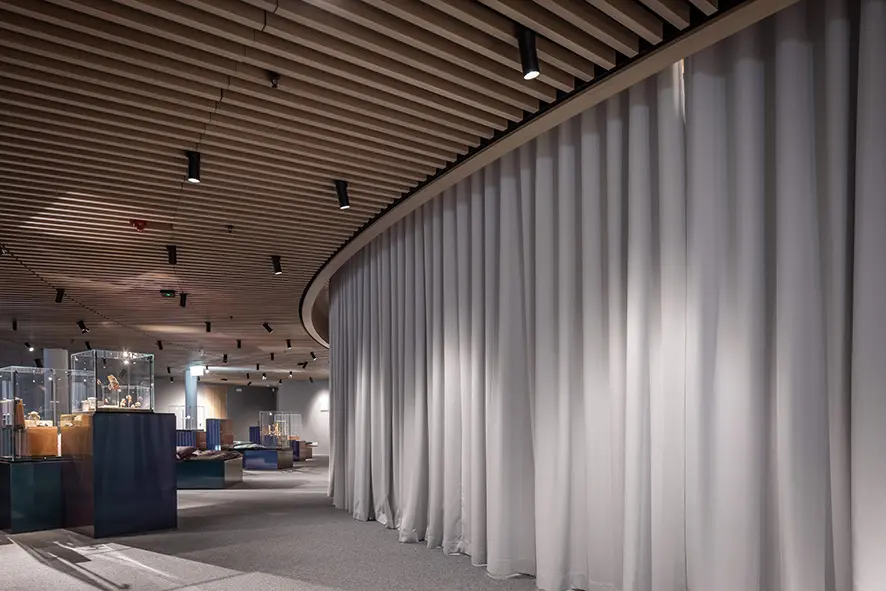 Lindner Group - RIBline Timber Slats Ceiling