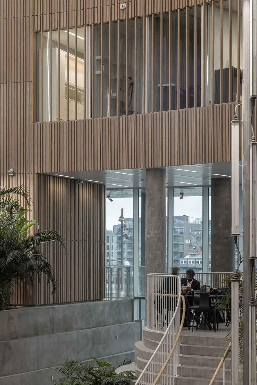 Lindner Group - RIBline Timber Slats Wall