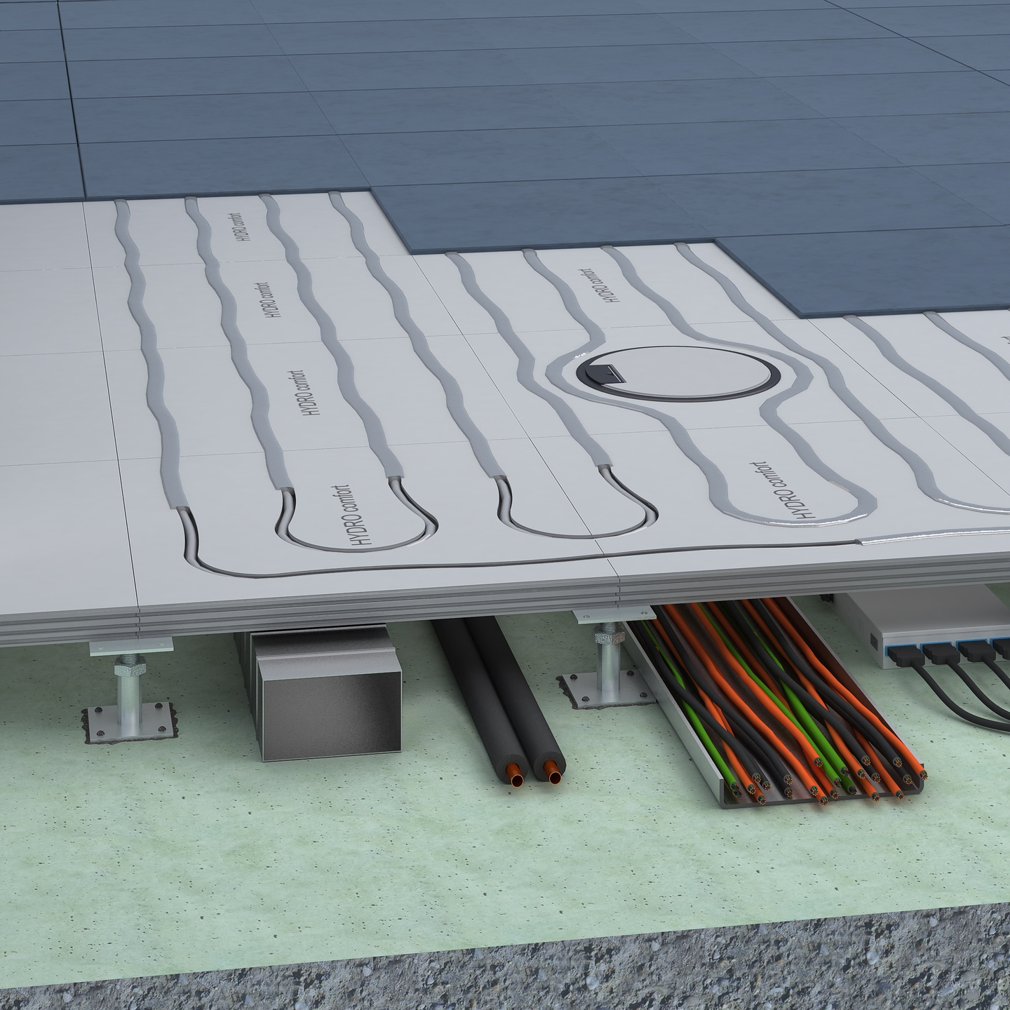 Display product HYDRO comfort from manufacturer Lindner Group