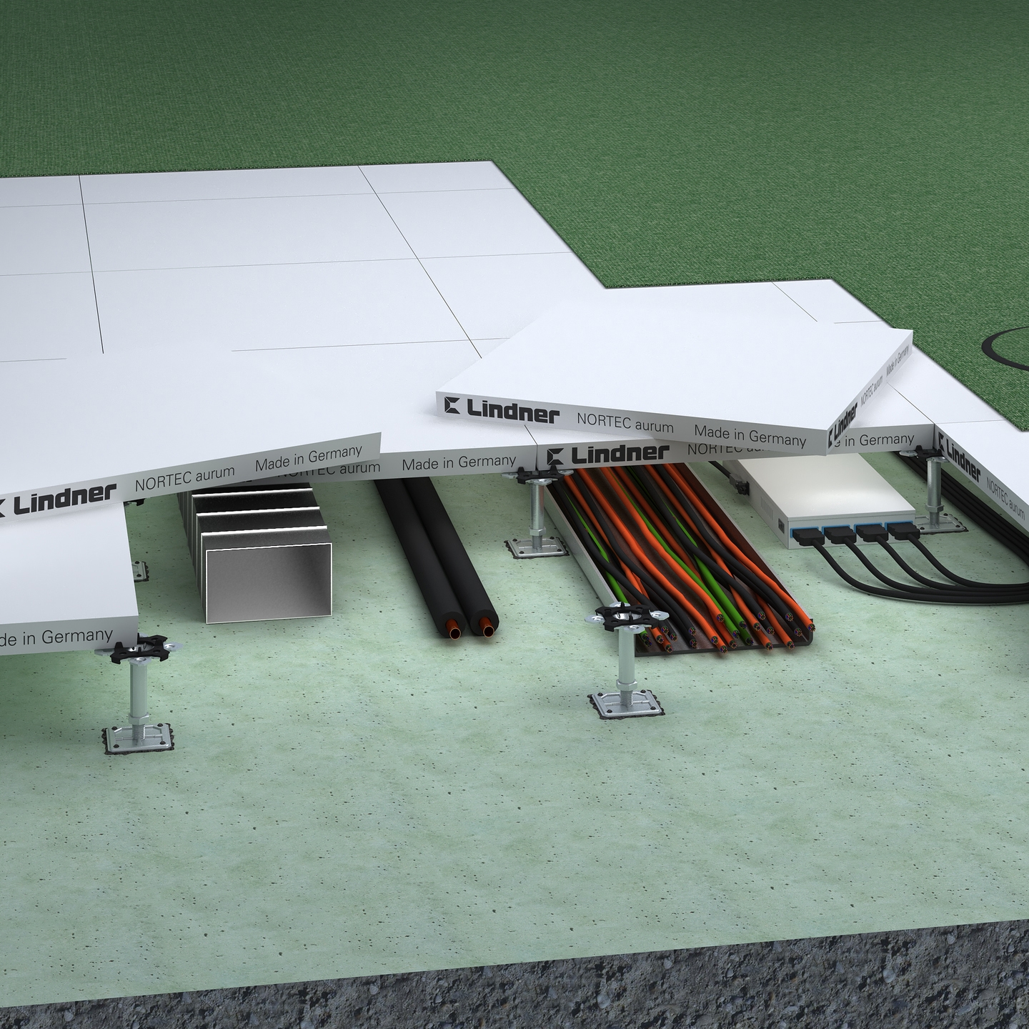 Display product NORTEC aurum from manufacturer Lindner Group