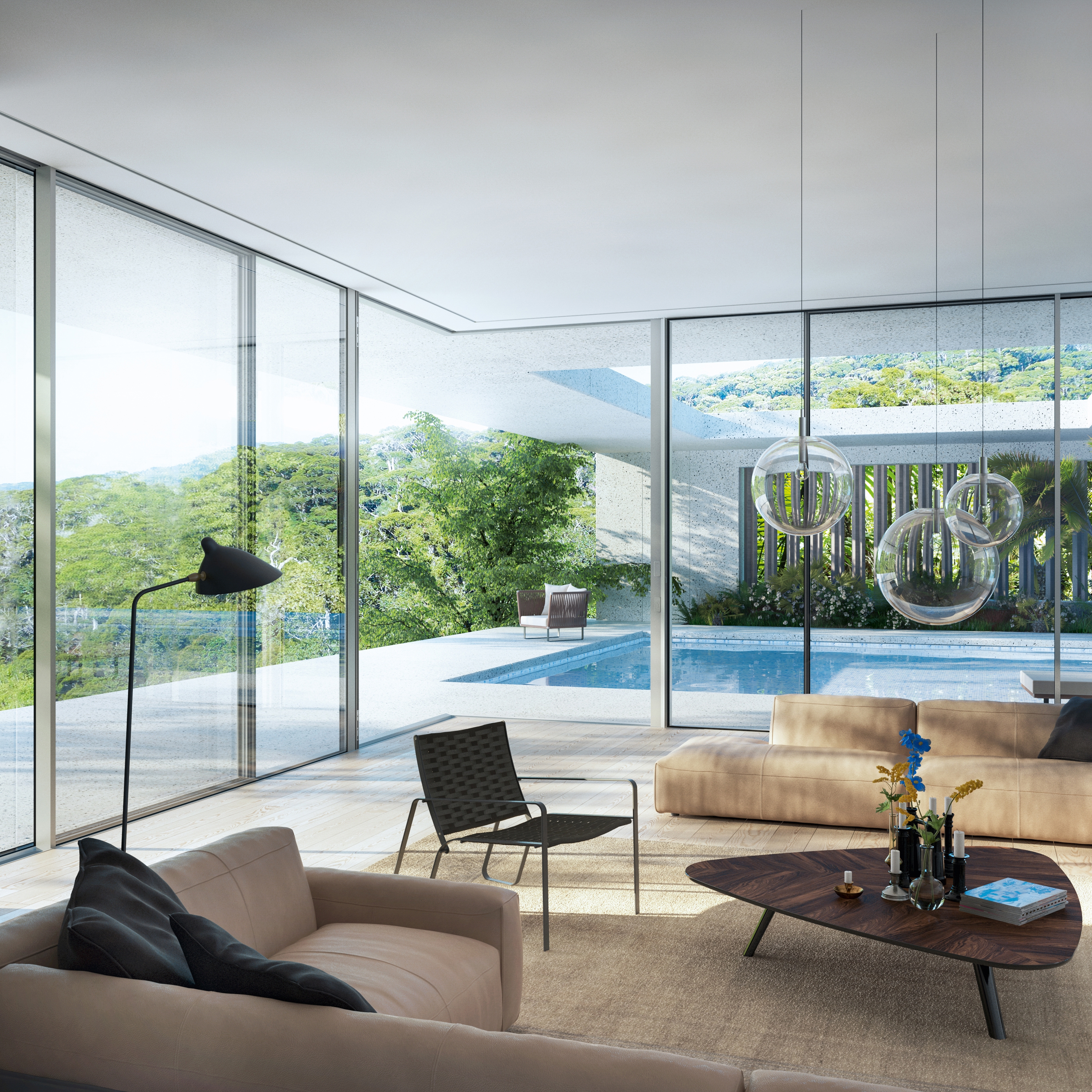 Display product Panorama Design Sliding Systems | ASS 39 PD.NI from manufacturer SCHÜCO