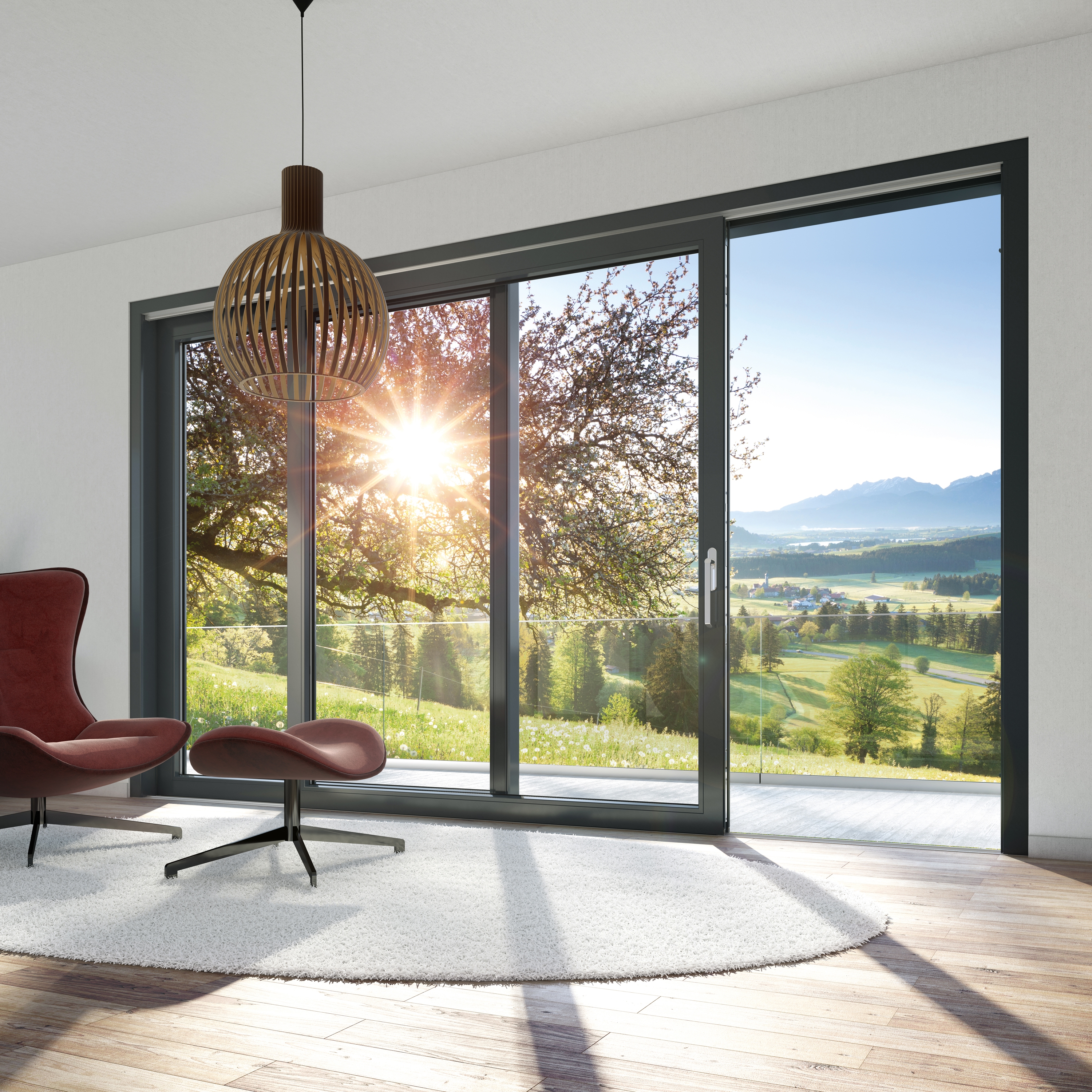 Display product Sliding and lift-and-slide systems | LivIngSlide from manufacturer SCHÜCO
