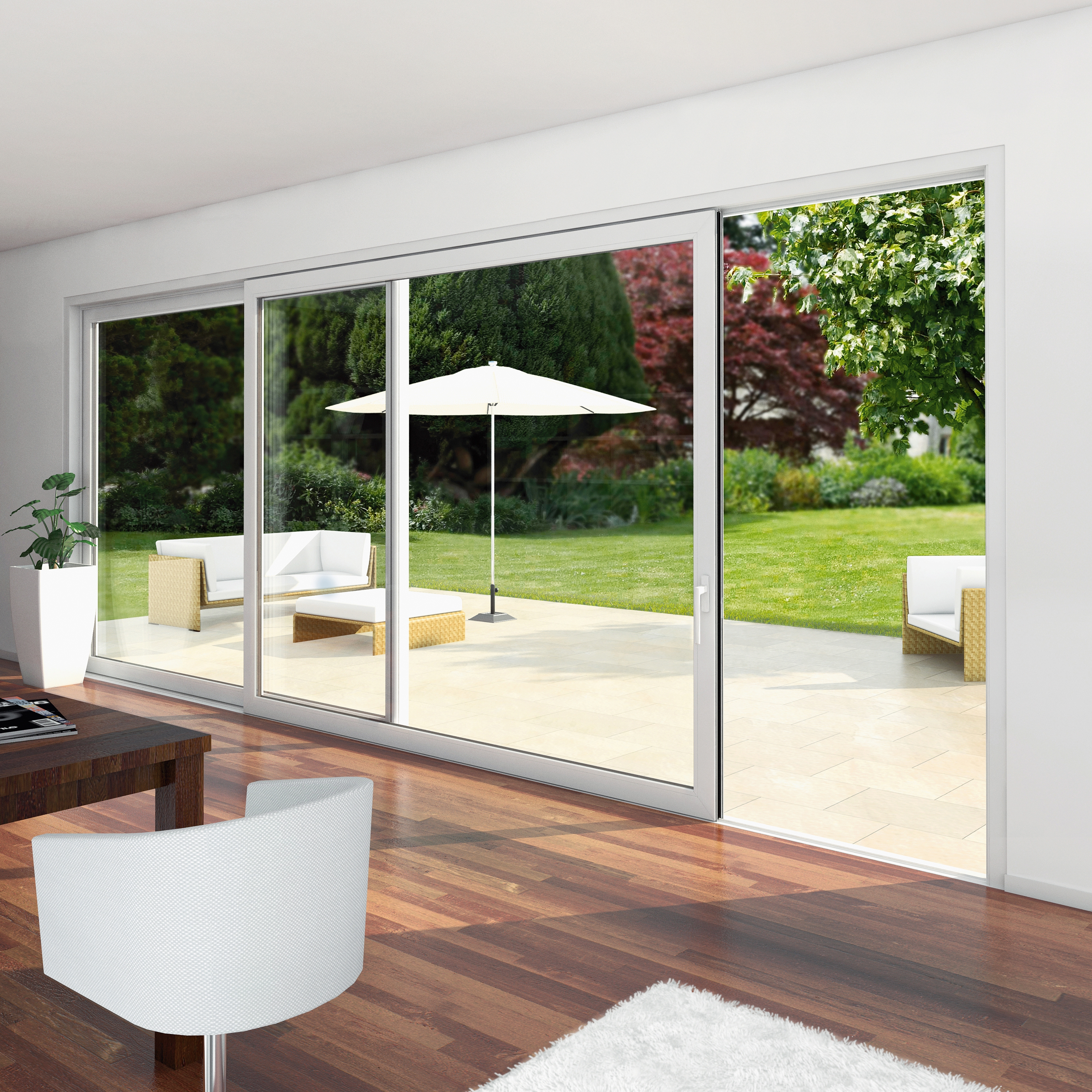 Display product Sliding and lift-and-slide systems | EasySlide from manufacturer SCHÜCO