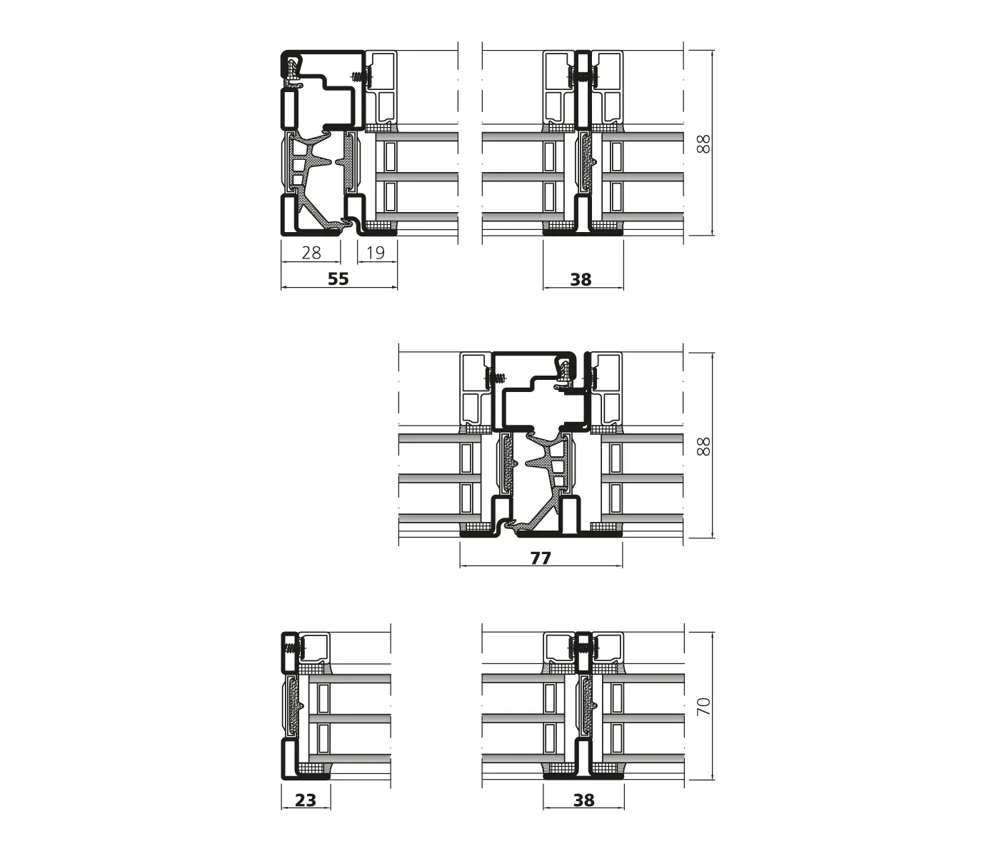 Forster Profile Systems - Forster unico XS | Turn/tilt windows