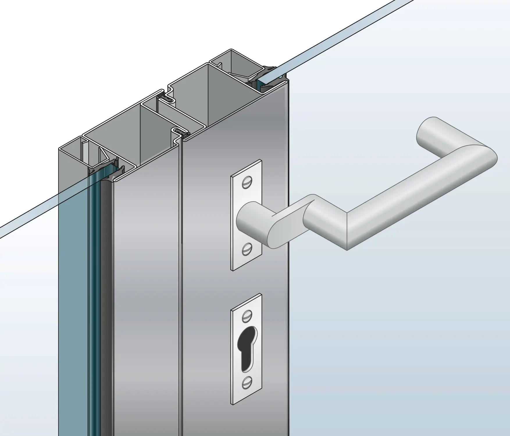 Forster Profile Systems - Forster presto EW60 | Fire-resistant door