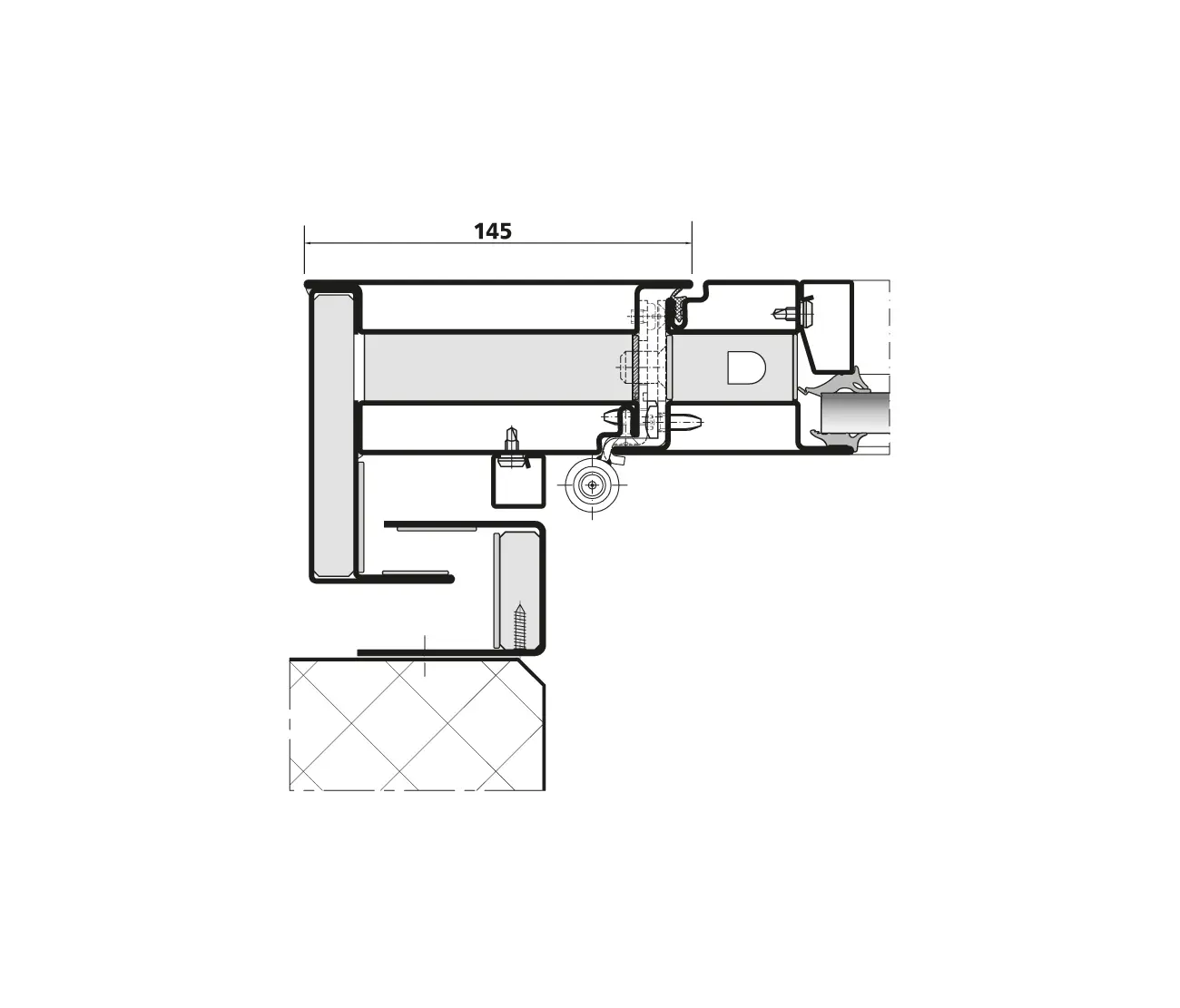 Forster Profile Systems - Forster fuego light EI30 | Porte coulissante coupe-feu
