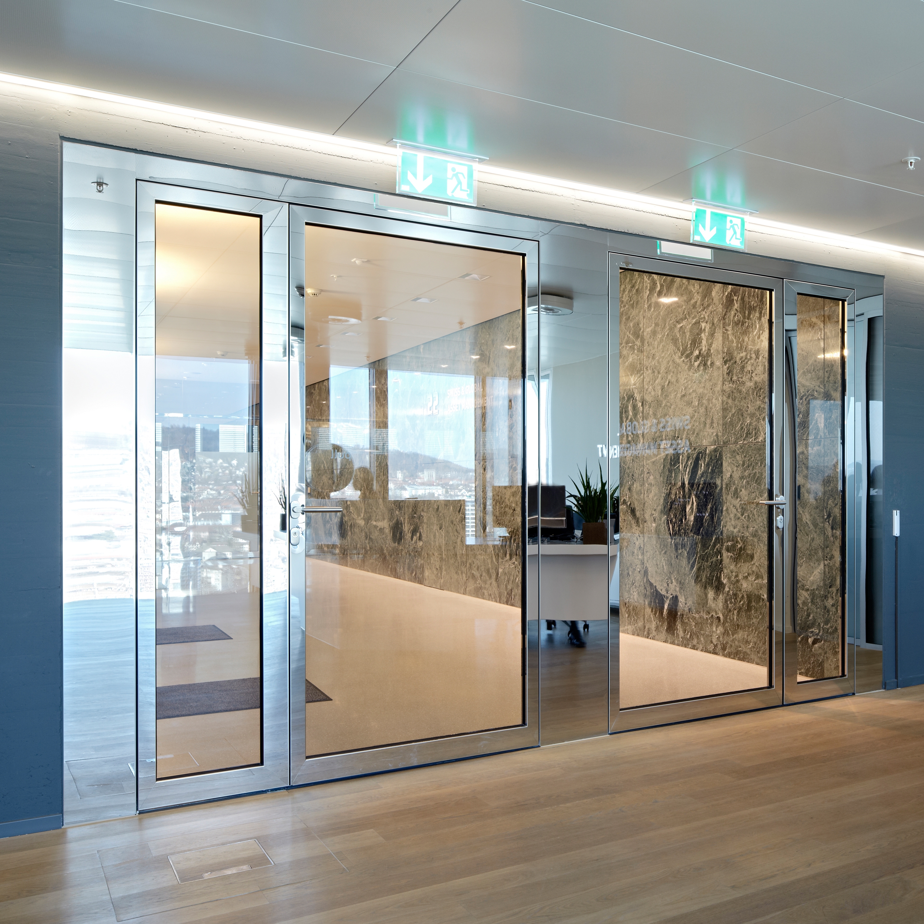Afficher le produit Forster fuego light EI30 | Porte coupe-feu du fabricant Forster Profile Systems