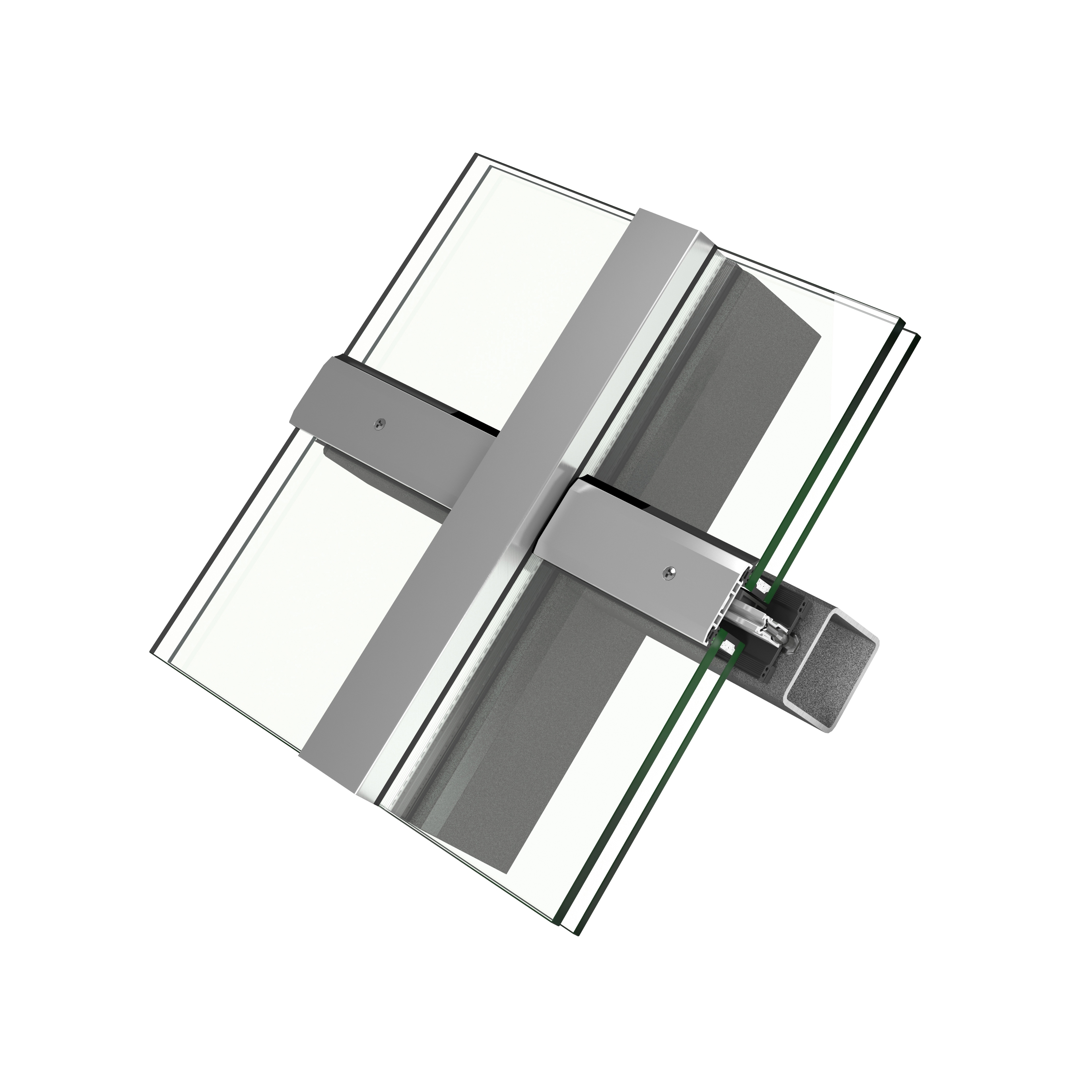 Display product VISS Basic Roof Glazing from manufacturer Jansen