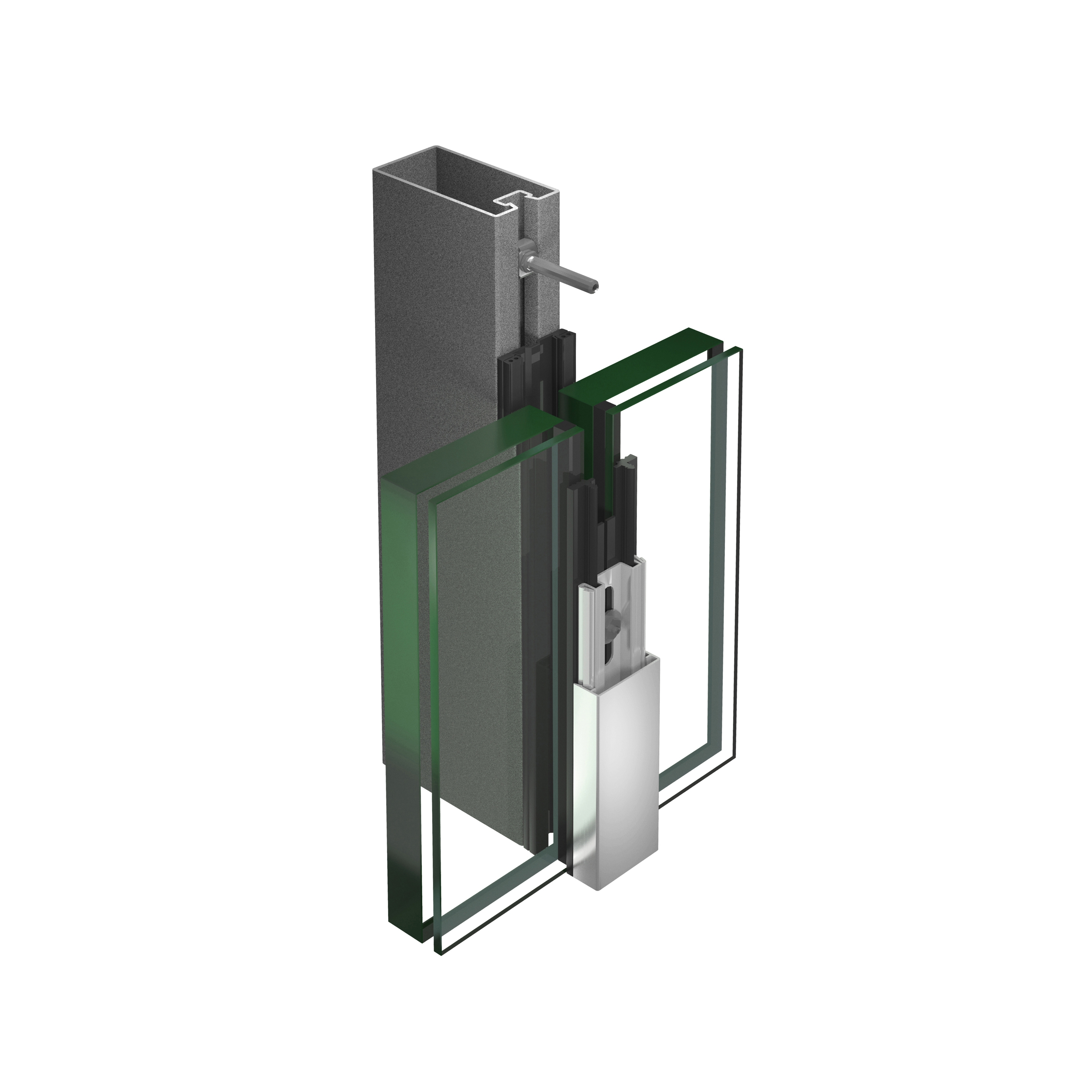 Display product VISS Fire Facade from manufacturer Jansen