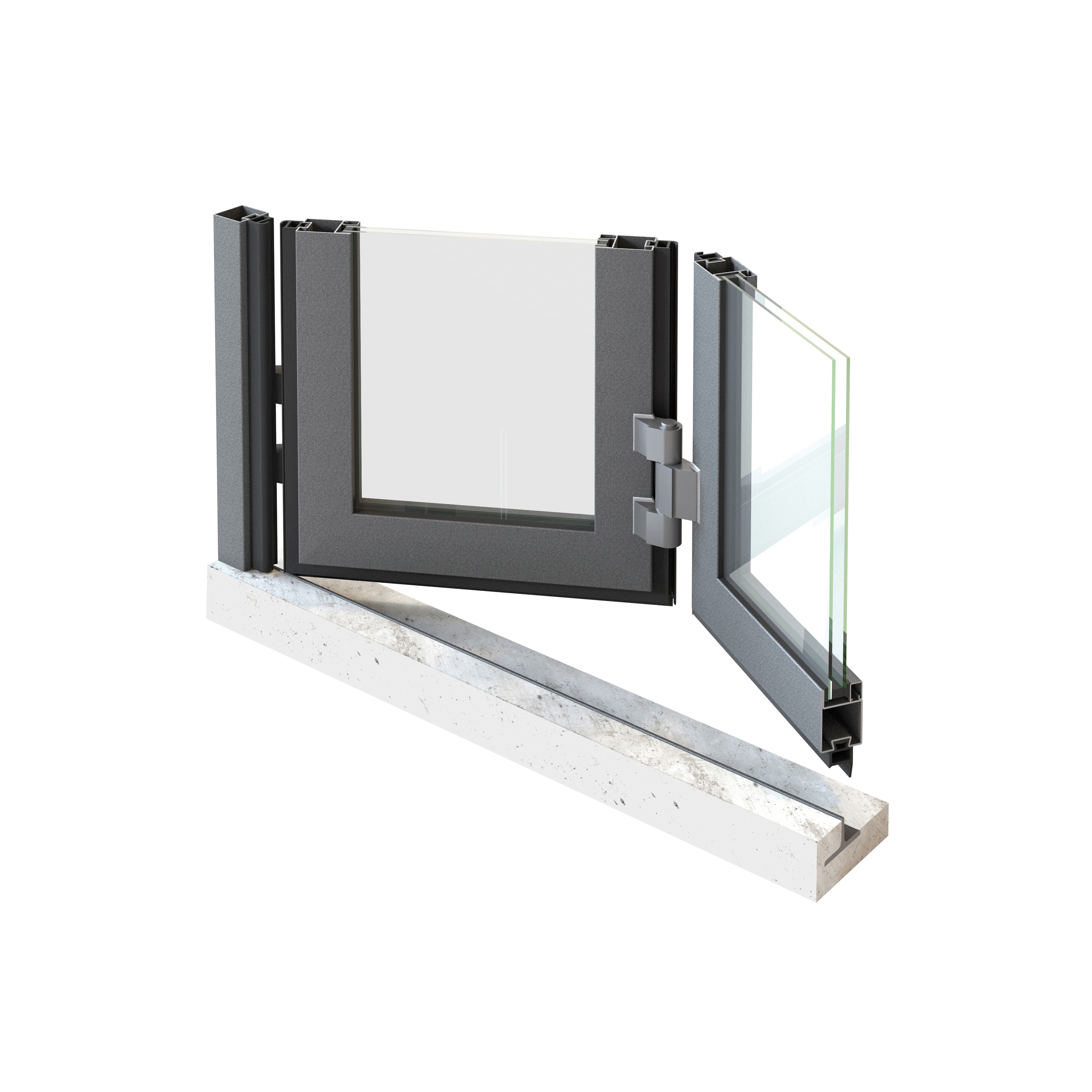 Display product Folding and Sliding Door from manufacturer Jansen