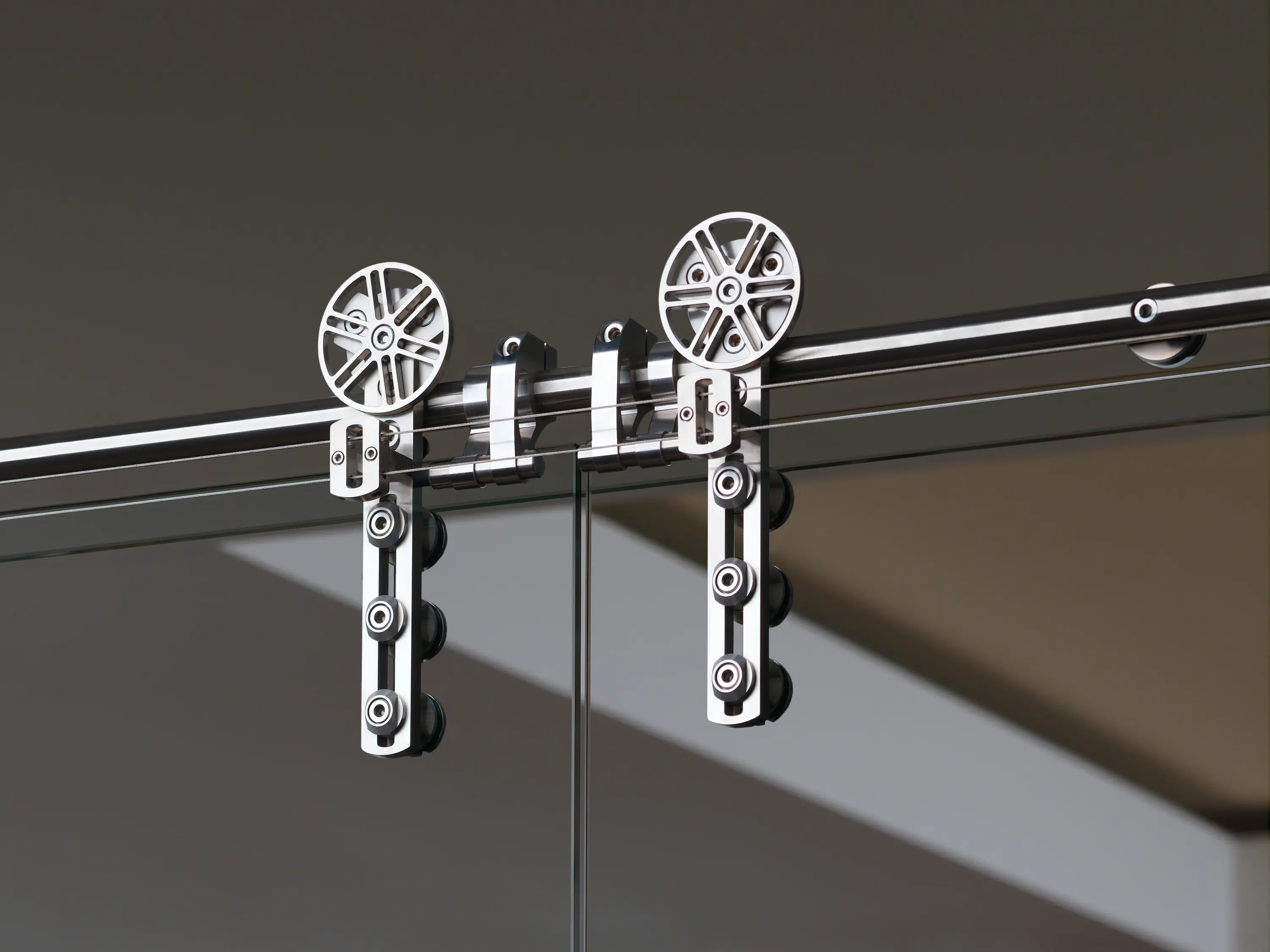 MWE Edelstahlmanufaktur - Chronos Door System/ Roller Carriage