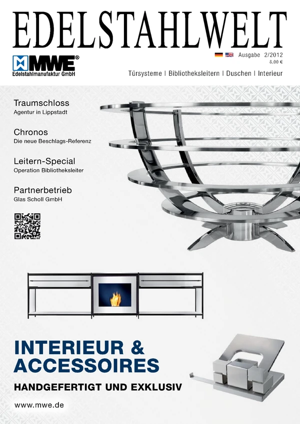 Vorschaubild für die Datei MWE Katalog Edelstahlwelt 2/2012