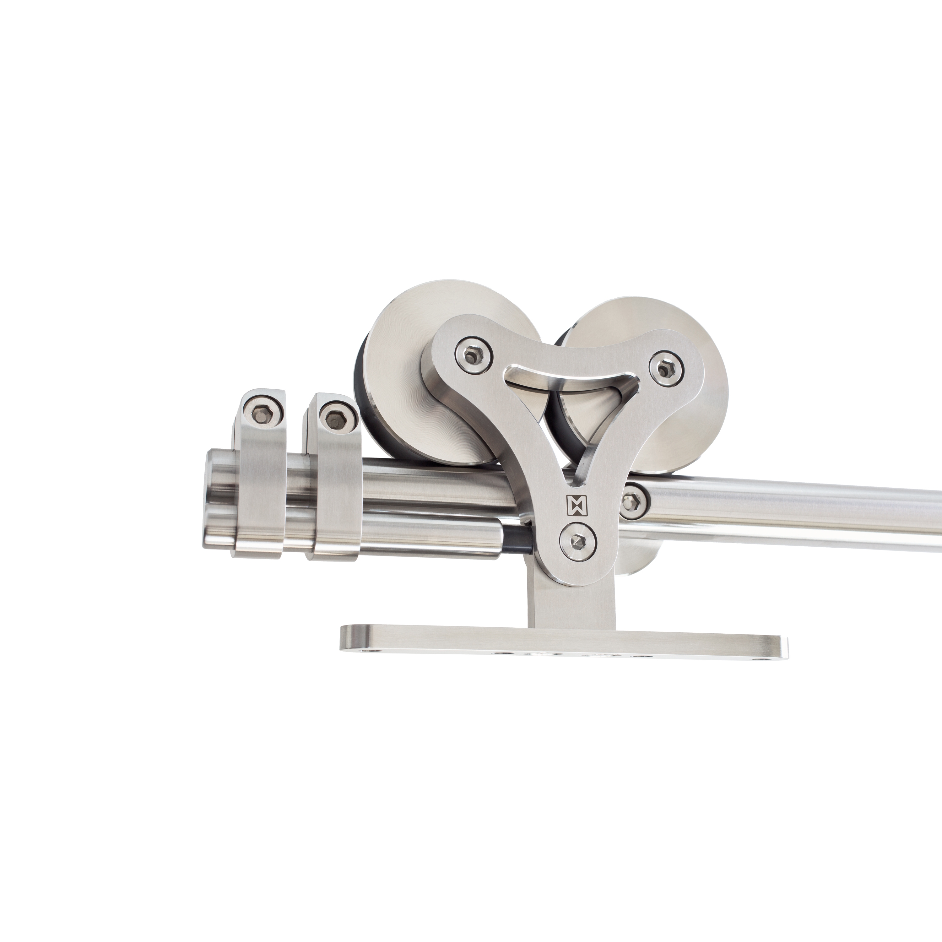 Display product Duplex S Door System/ Roller Carriage from manufacturer MWE Edelstahlmanufaktur