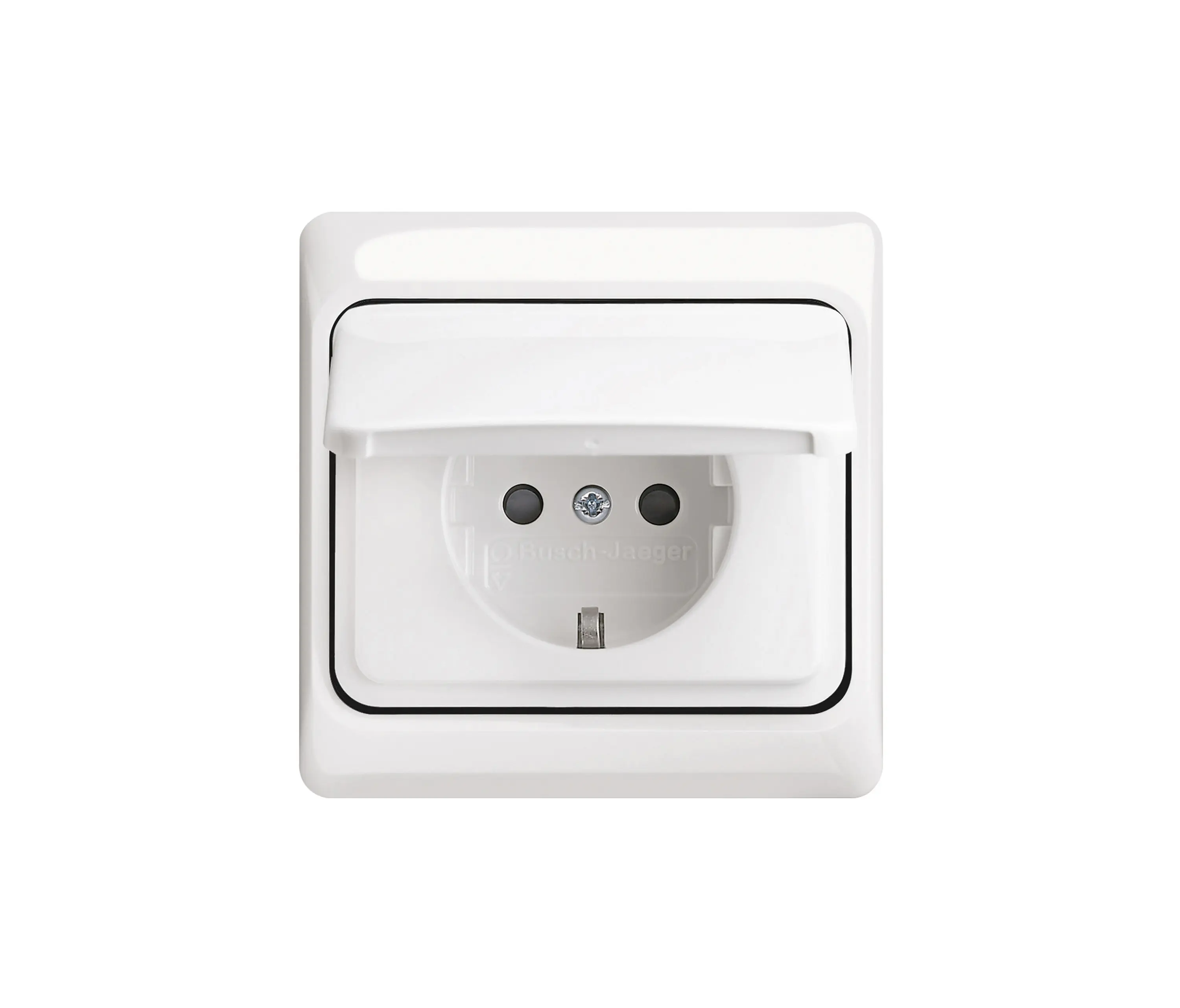 Busch-Jaeger - SCHUKO® socket outlet with hinged lid