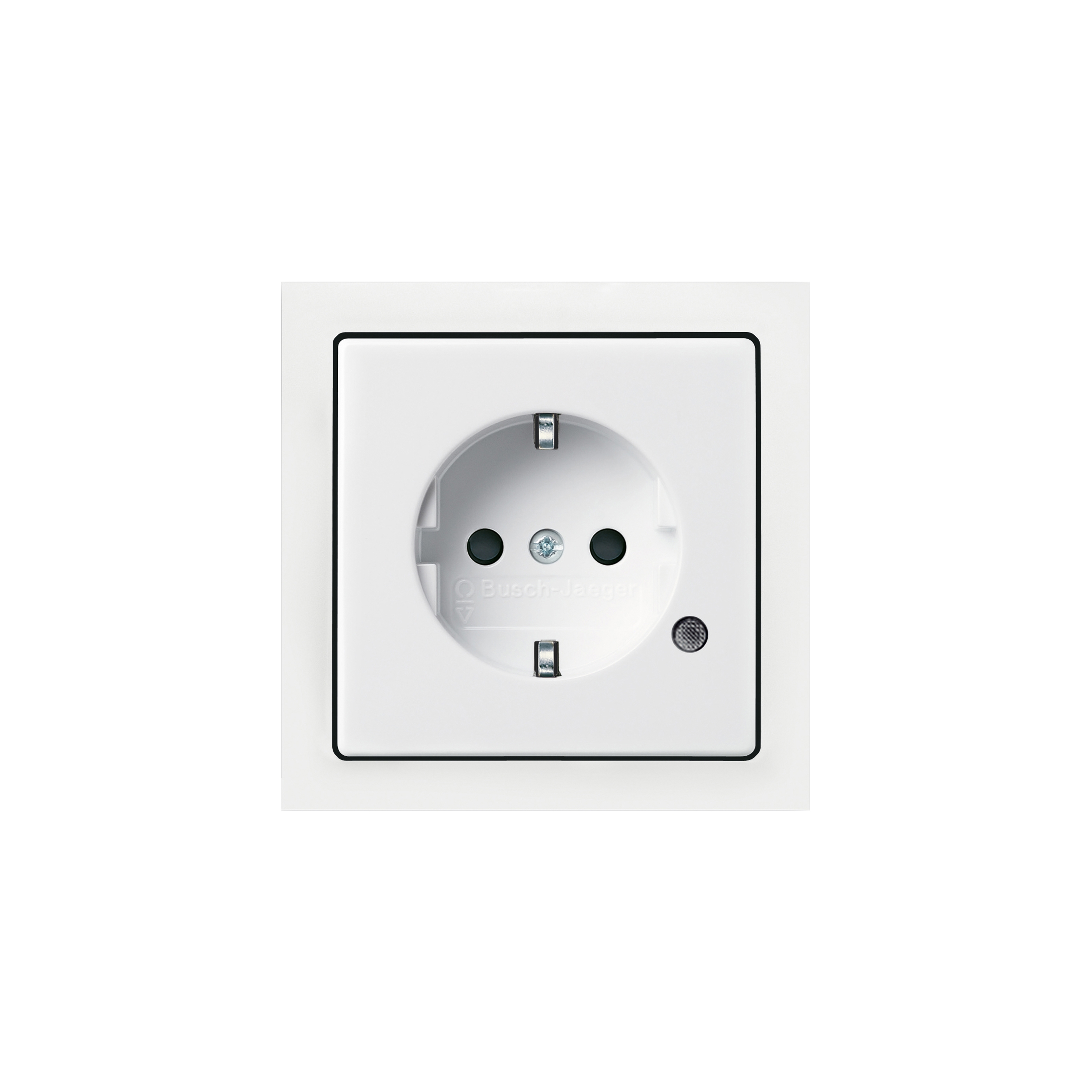 Display product SCHUKO® socket outlet with control light from manufacturer Busch-Jaeger