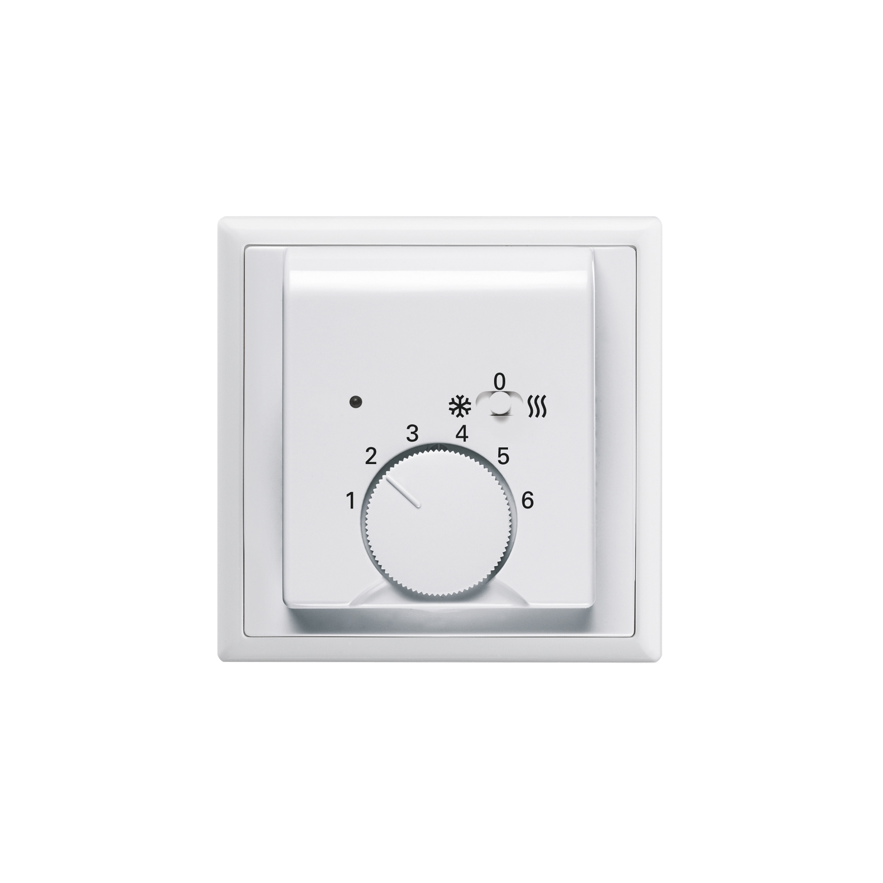 Display product Room temperature controller for heating/cooling from manufacturer Busch-Jaeger