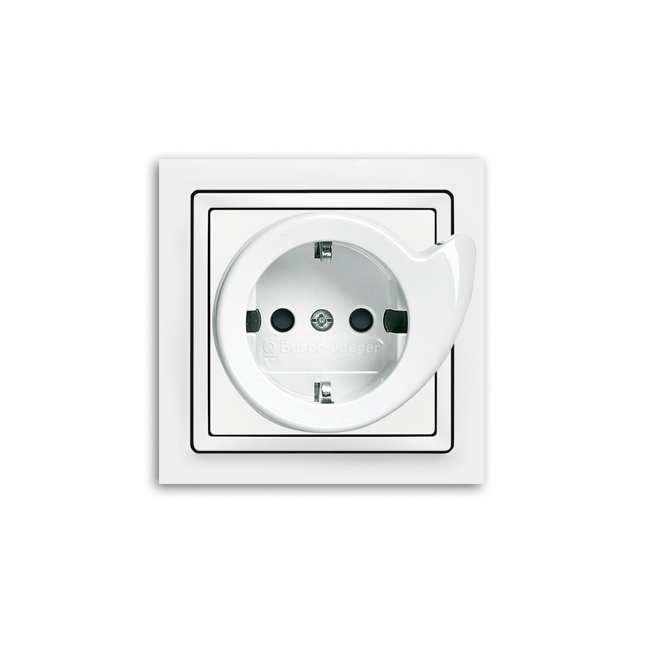 Vertoon produk Busch-Service socket outlet van vervaardiger Busch-Jaeger