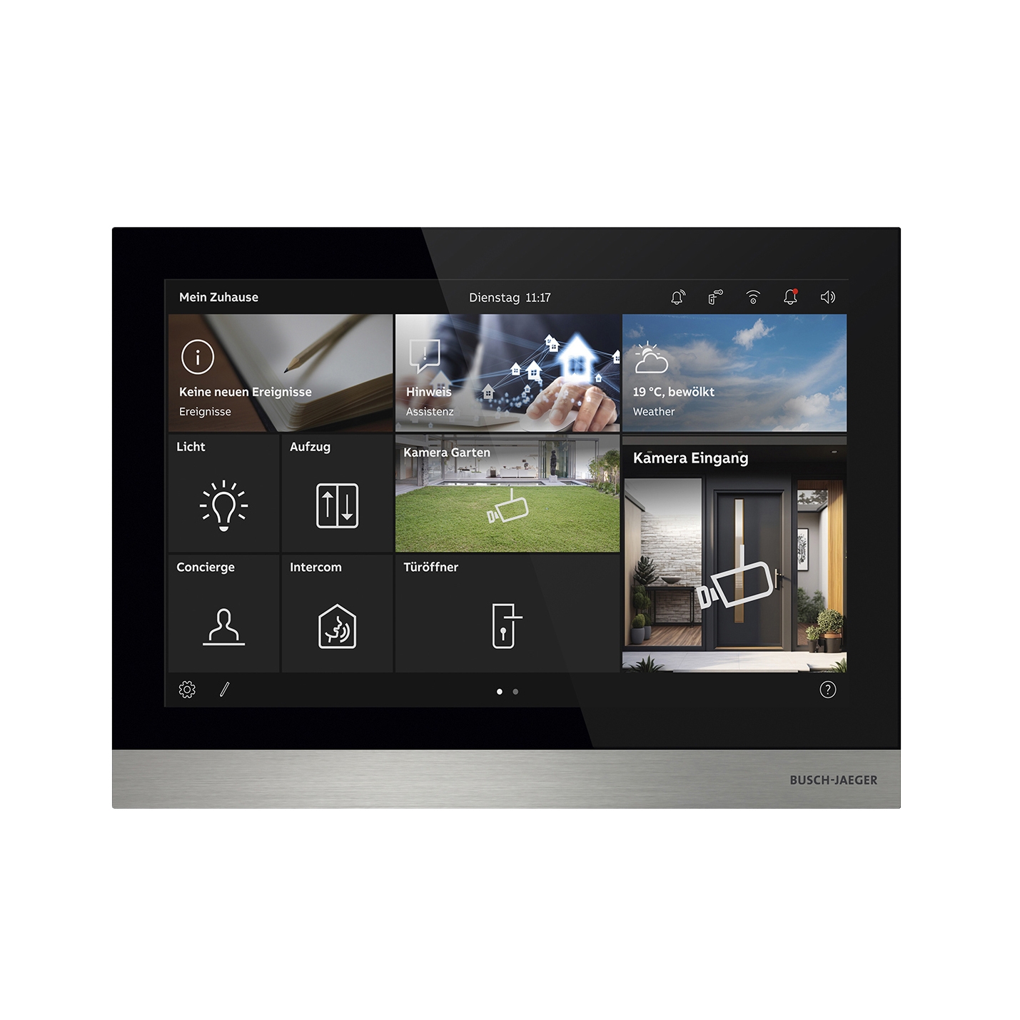 Display product IP Touch 10“ from manufacturer Busch-Jaeger