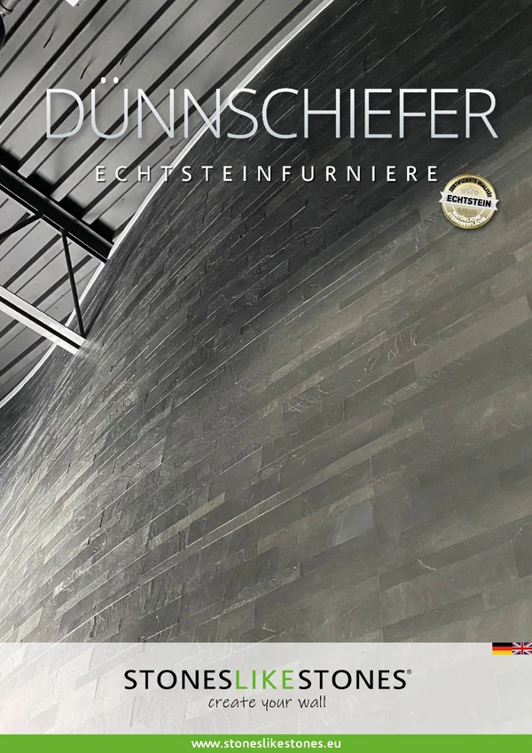 Vorschaubild für die Datei Dünnschiefer Echtsteinfurniere