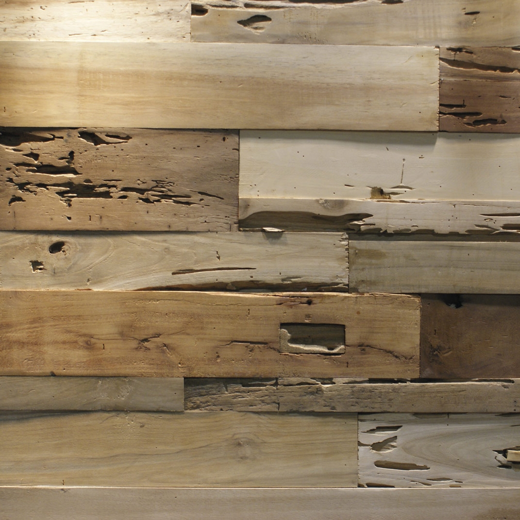 Display product Mosaik wood second life TeakSamui from manufacturer StoneslikeStones