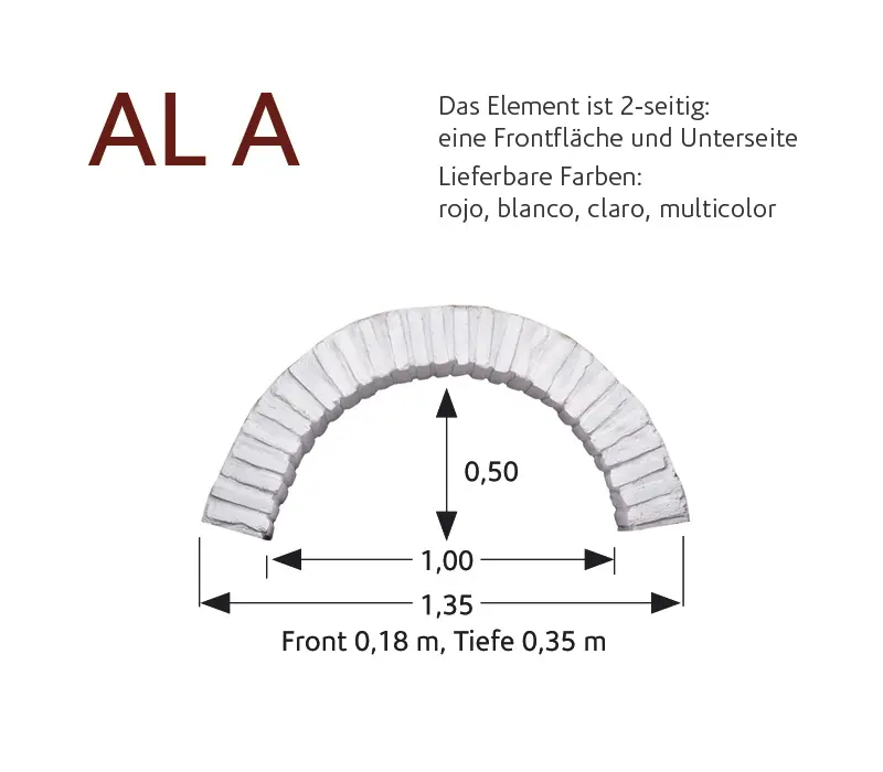 StoneslikeStones - MSD artificial stone arcs AL-A