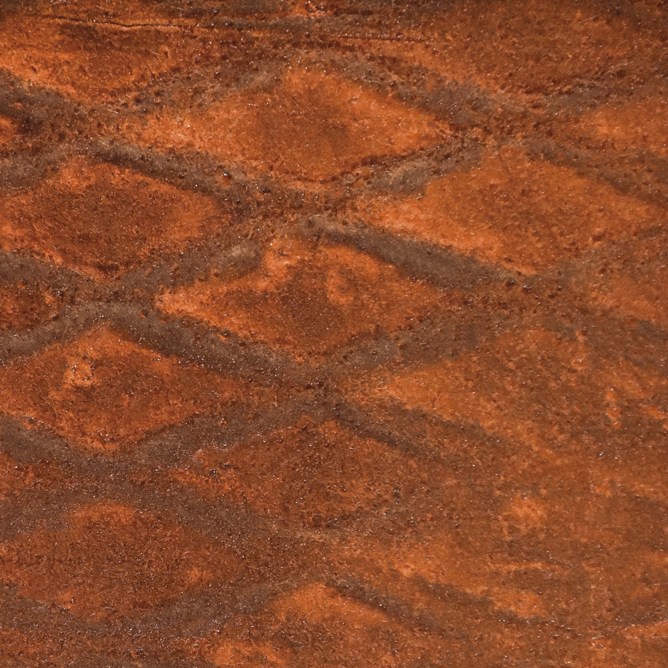 Display product RollRust medium diamond mesh without weld seam from manufacturer StoneslikeStones