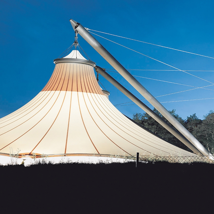 Display product Ice rink roofing from manufacturer Koch Membranen