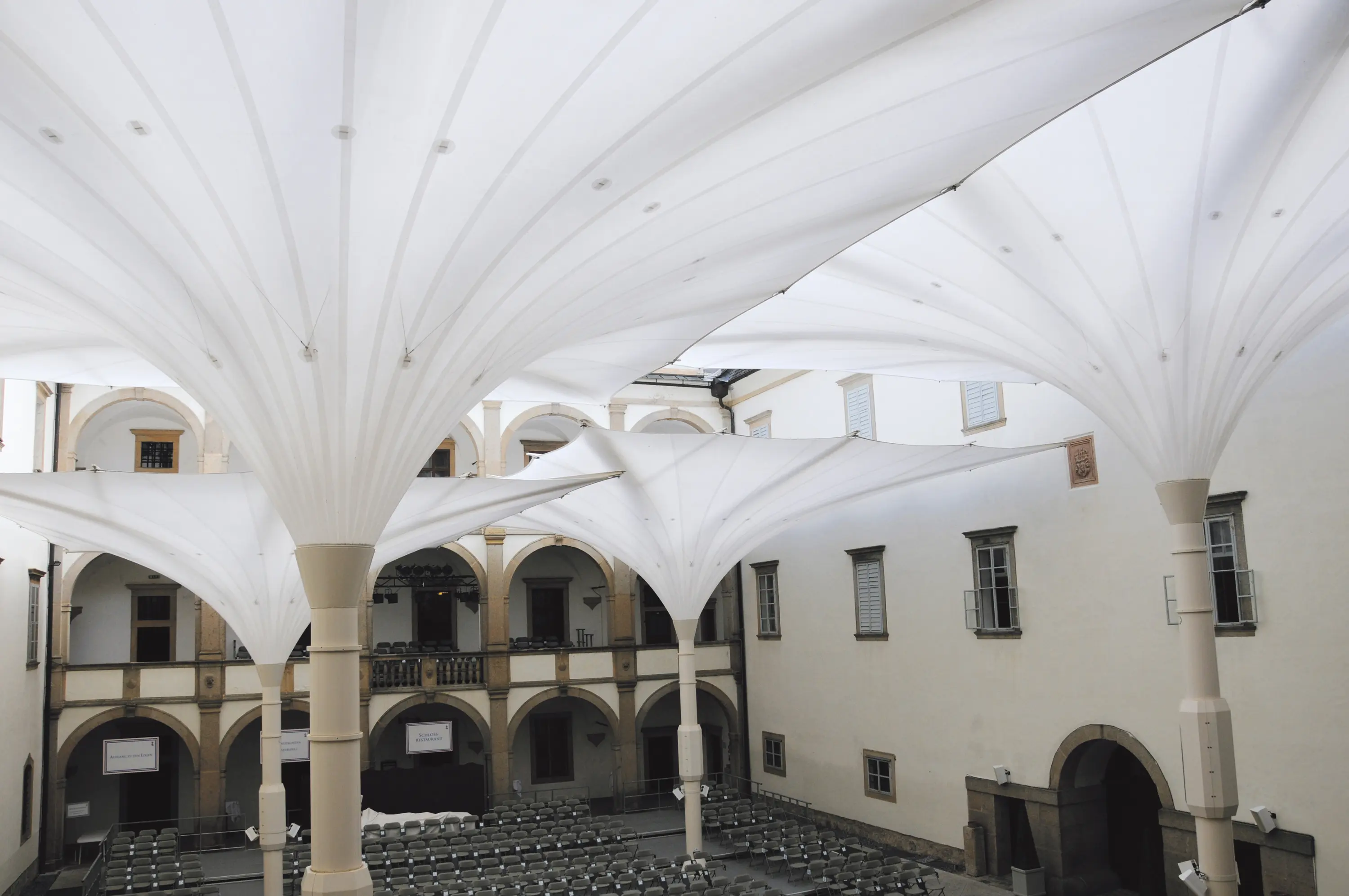 Koch Membranen - Funnel Umbrellas