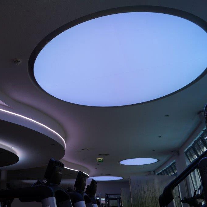 Display product Round Lights from manufacturer Koch Membranen
