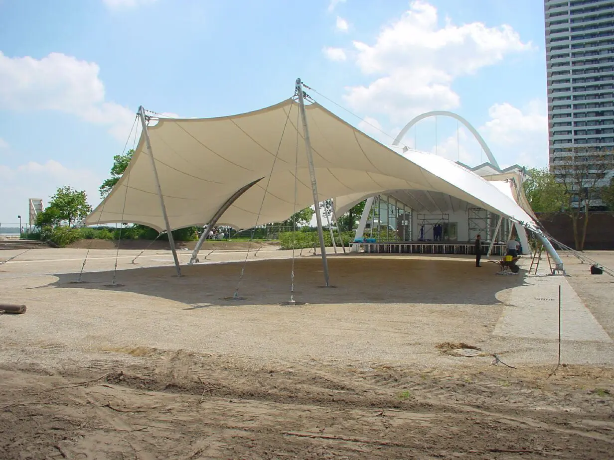 Koch Membranen - Grandstand Roofing