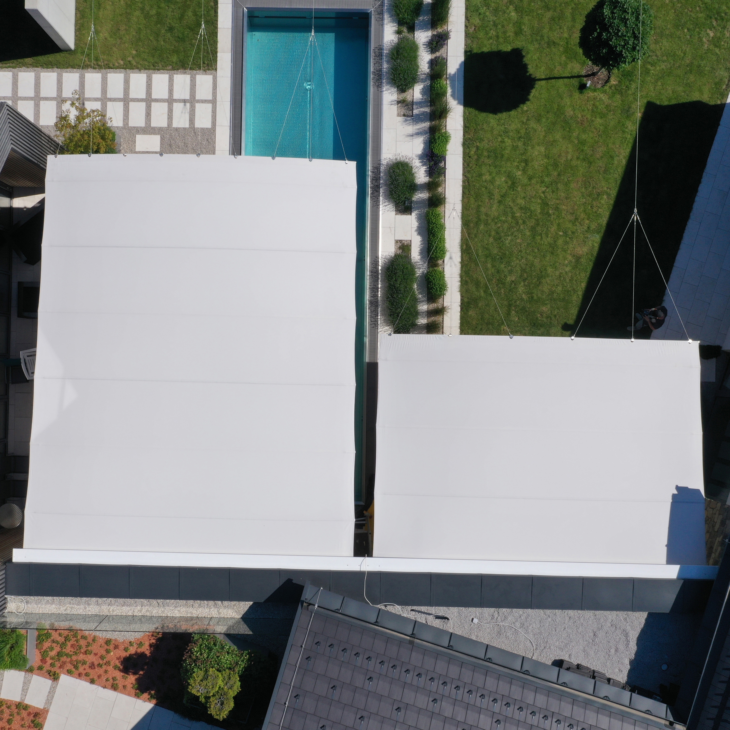 Display product ZEBRA SQUARE from manufacturer Koch Membranen