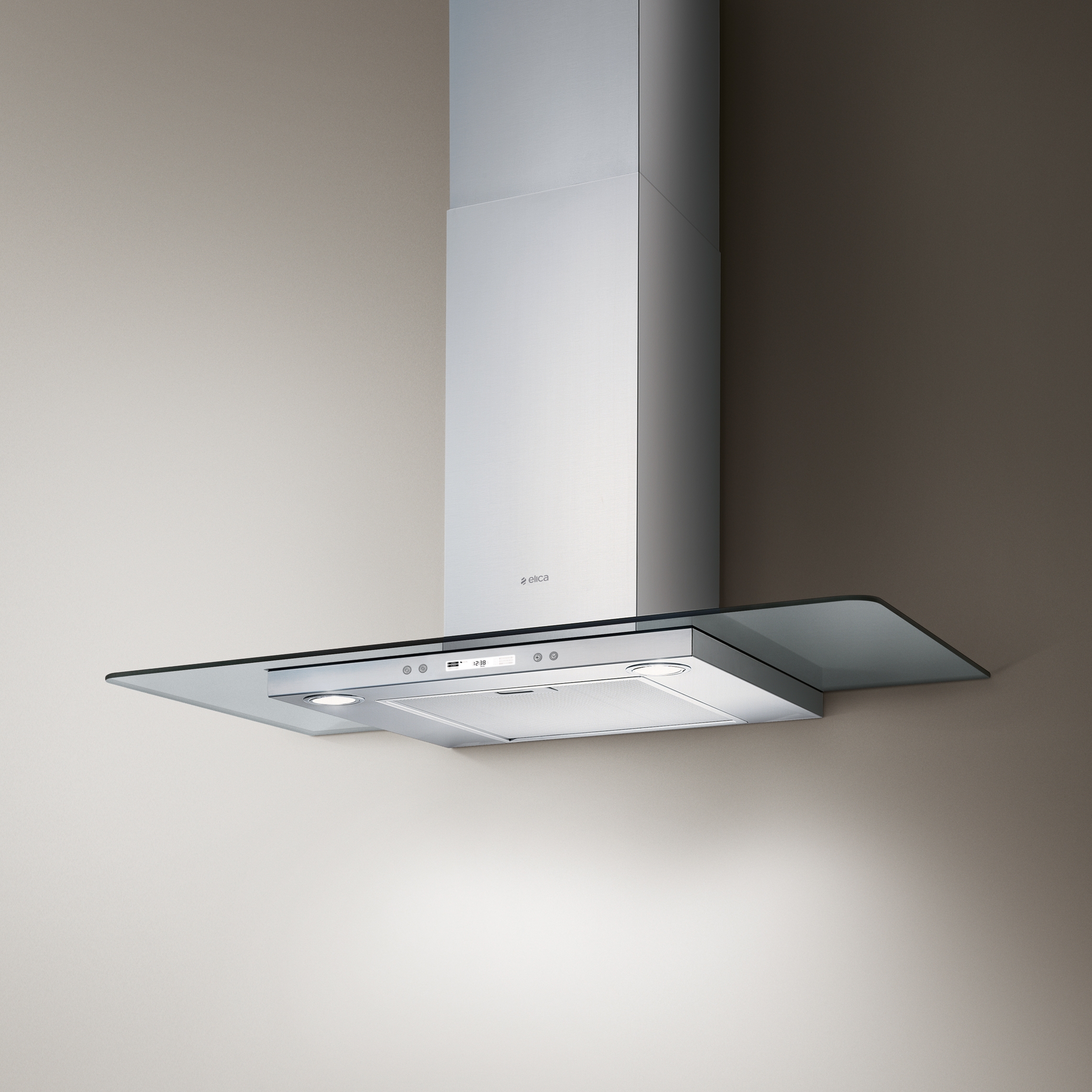 Mostrar el producto FLAT GLASS PLUS wall mounted del fabricante Elica