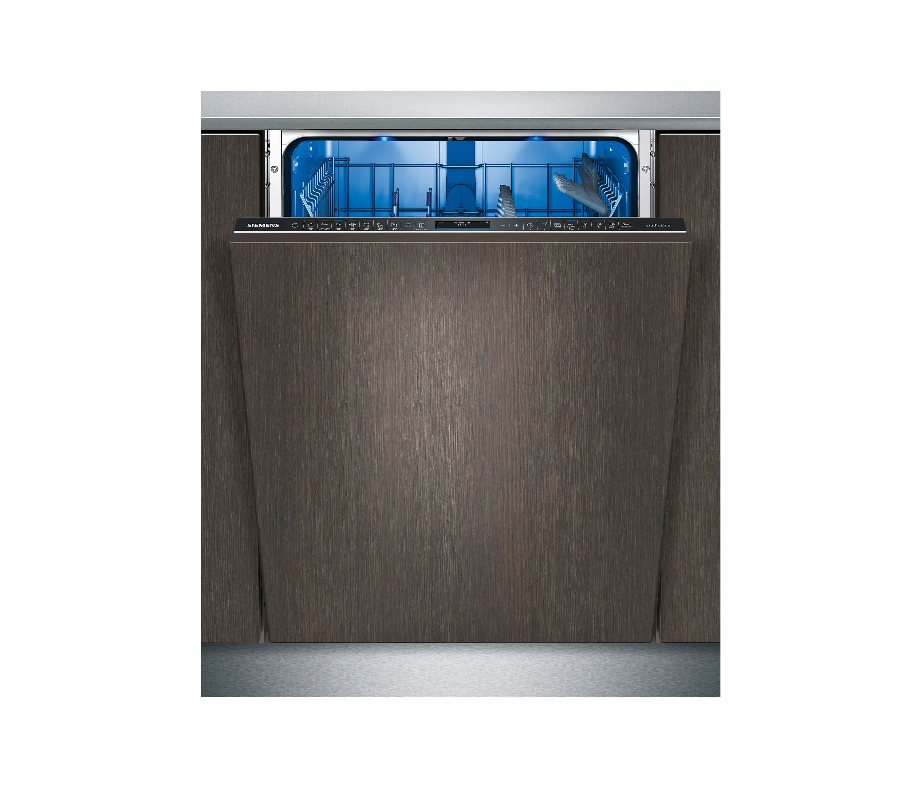 Siemens Home Appliances - iQ700, fully-integrated dishwasher, 60 cm, Black