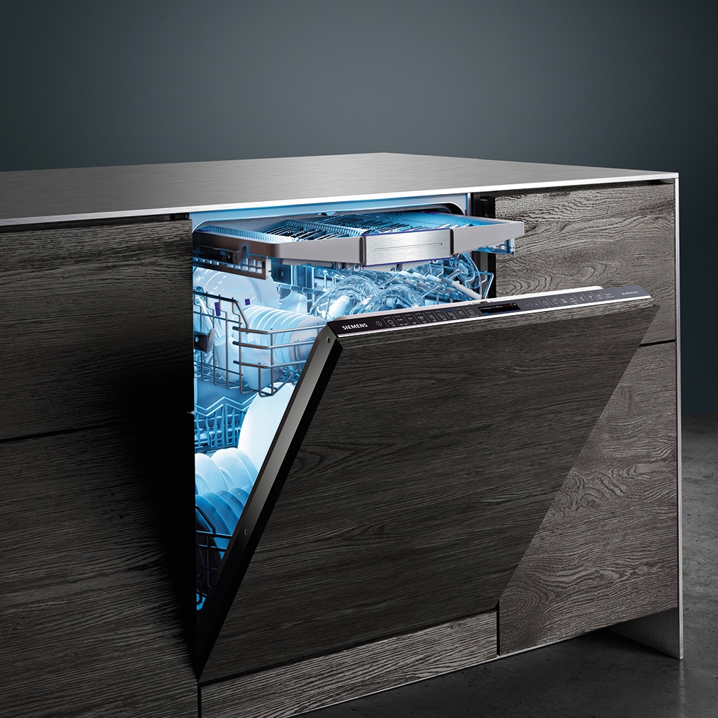 Mostra il prodotto iQ700, Lavastoviglie a scomparsa totale, 60 cm, nero del produttore Siemens Home Appliances