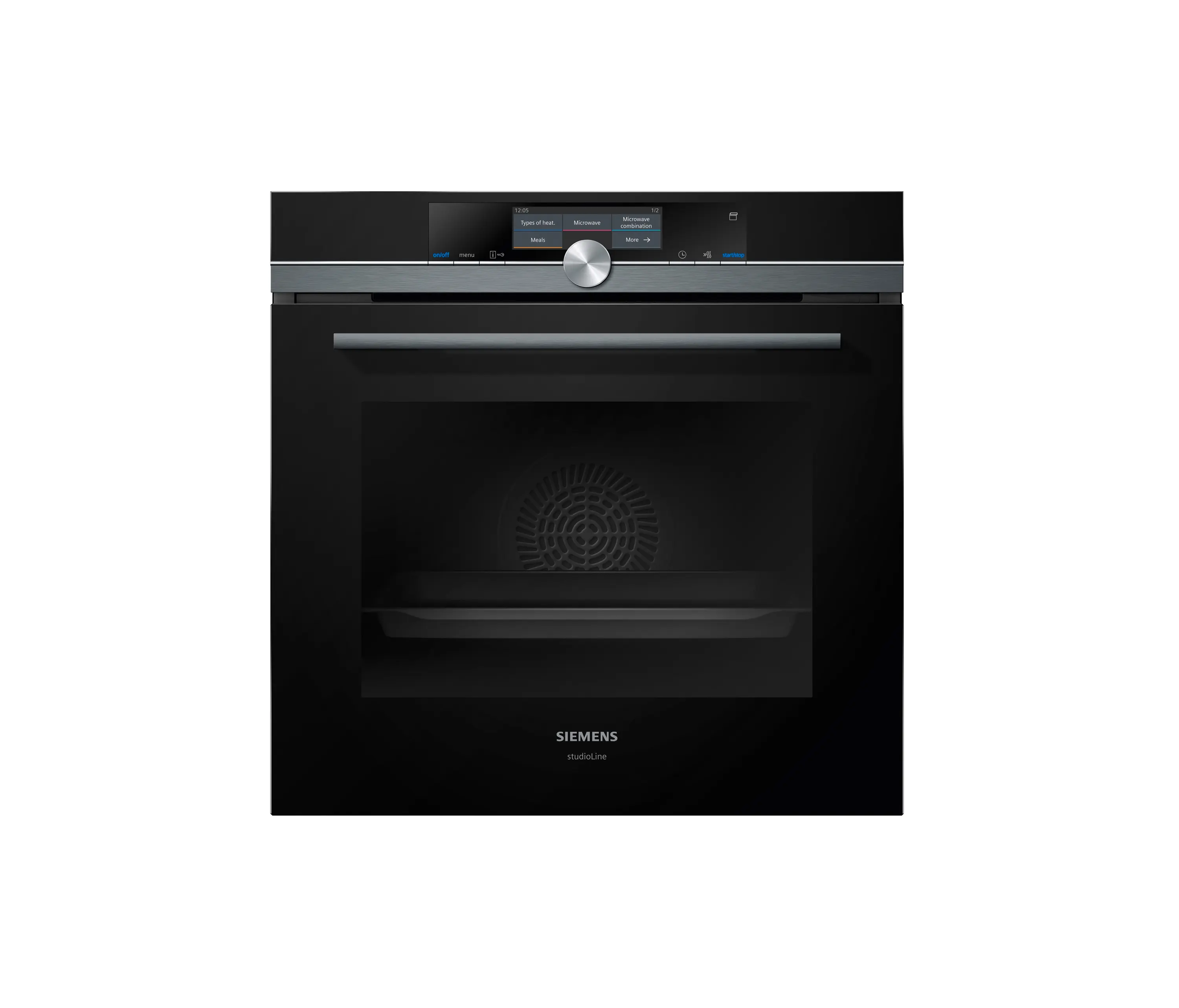 Siemens Home Appliances - iQ700, Einbau-Backofen mit Mikrowellen- und Dampffunktion, 60 cm, Schwarz