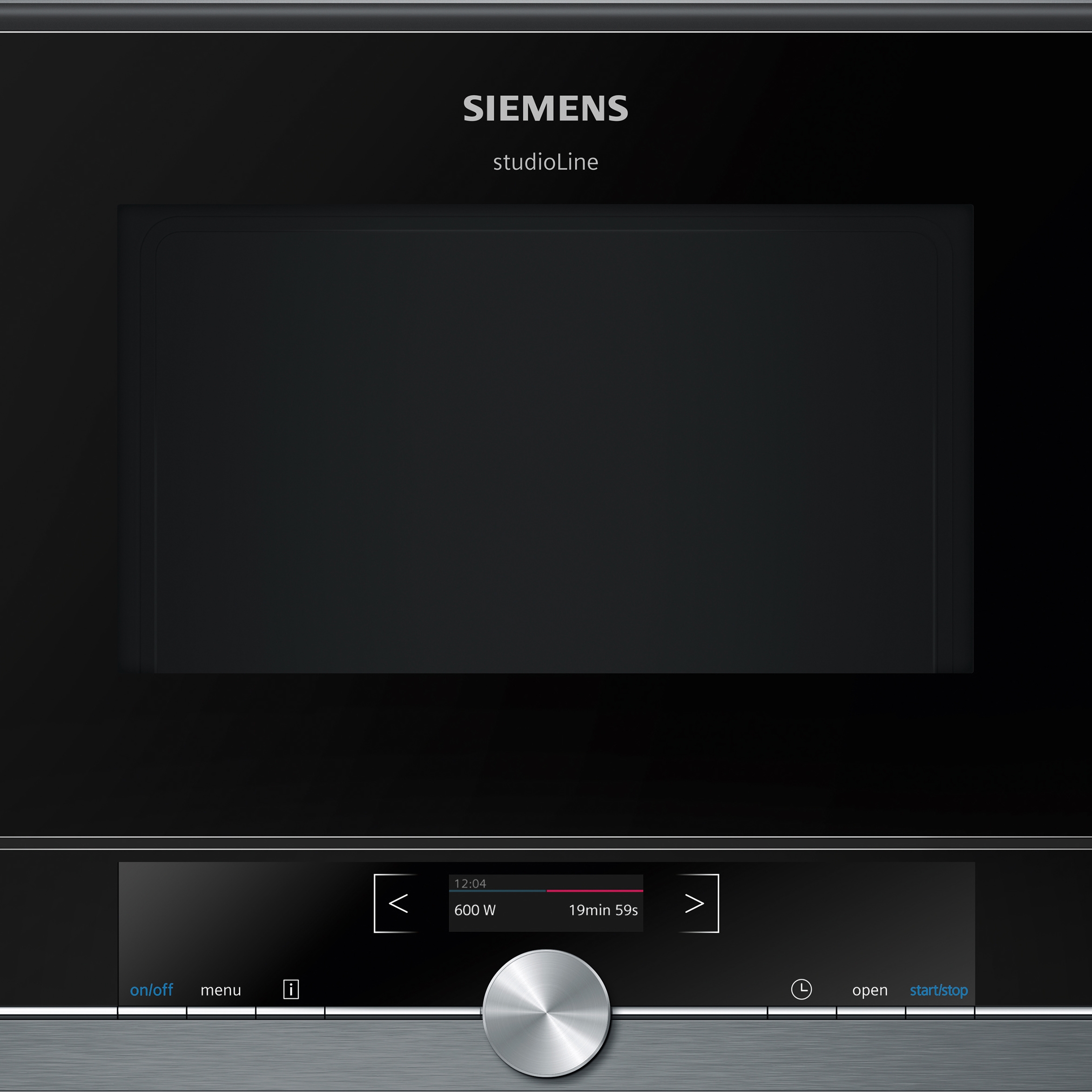 Mostrar el producto iQ700, Microondas integrable, Negro del fabricante Siemens Home Appliances