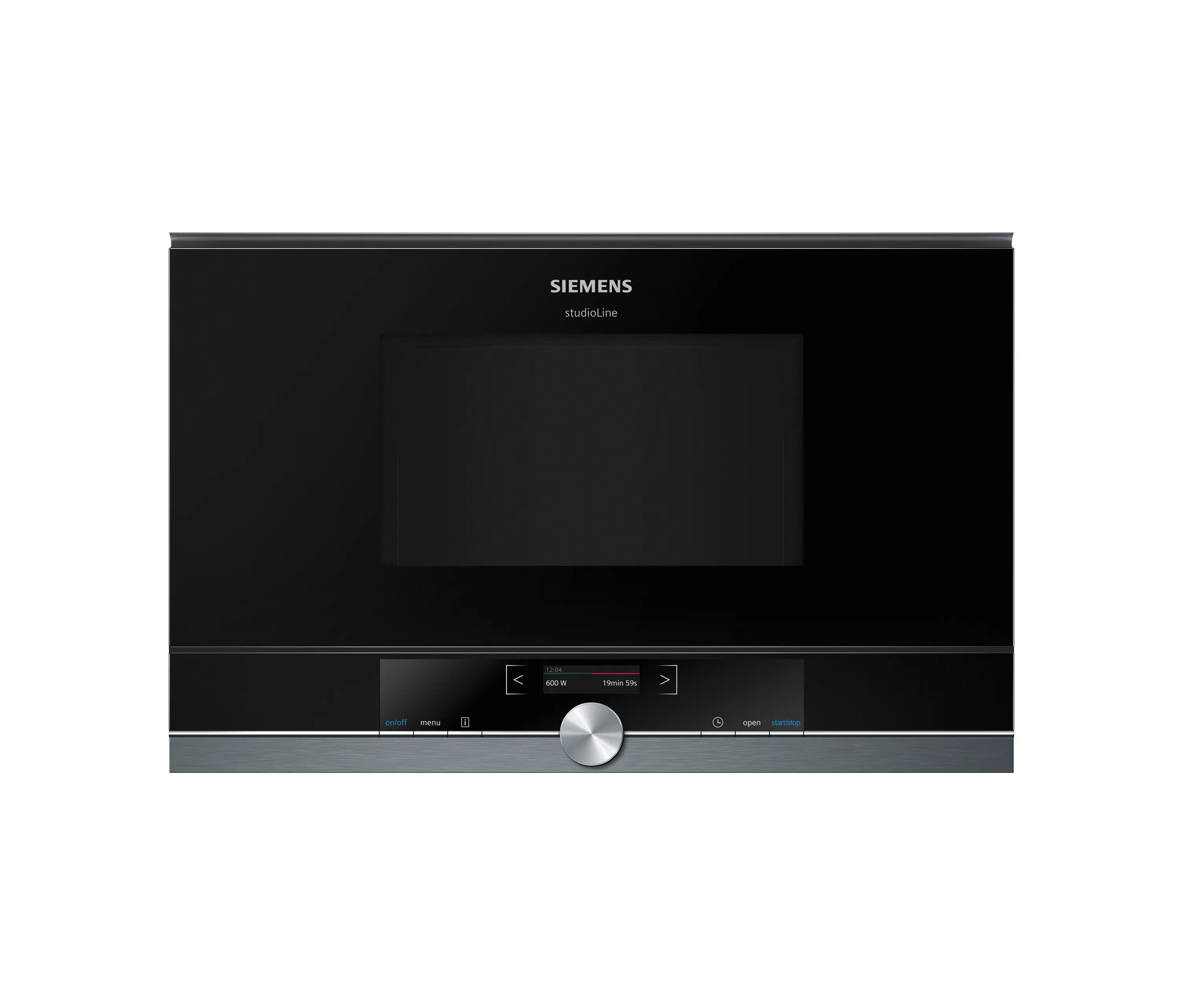 Siemens Home Appliances - iQ700, Microondas integrable, Negro