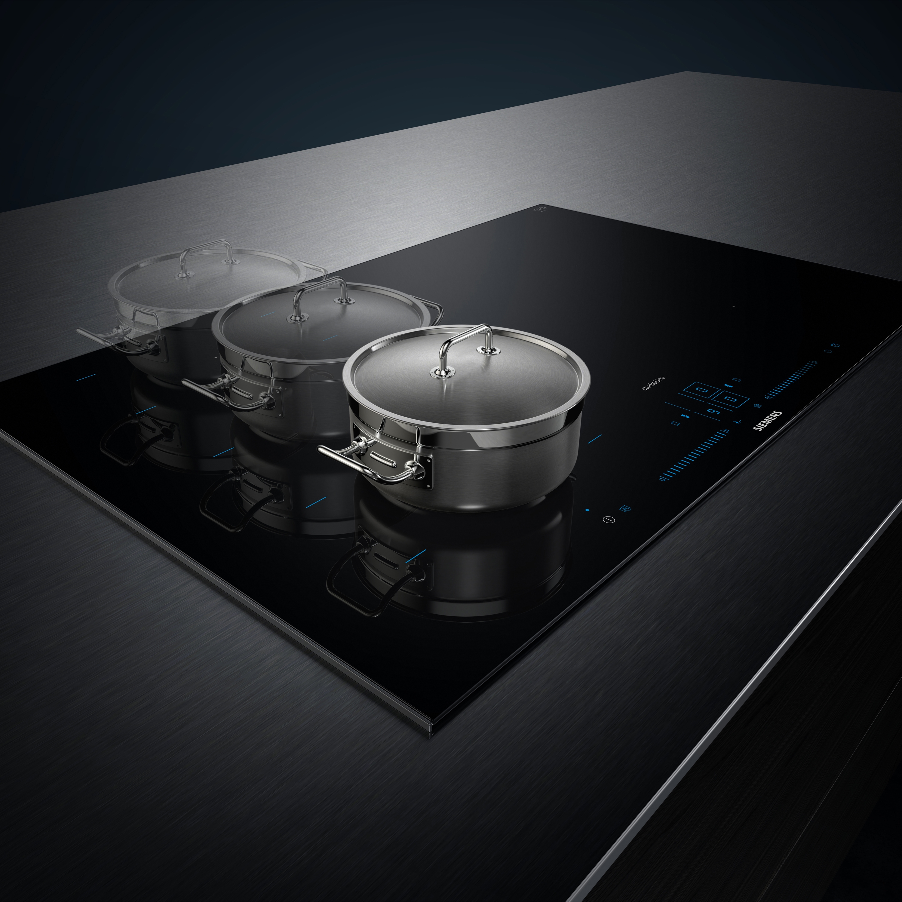 Display product iQ700, Induction hob, 80 cm, Black from manufacturer Siemens Home Appliances
