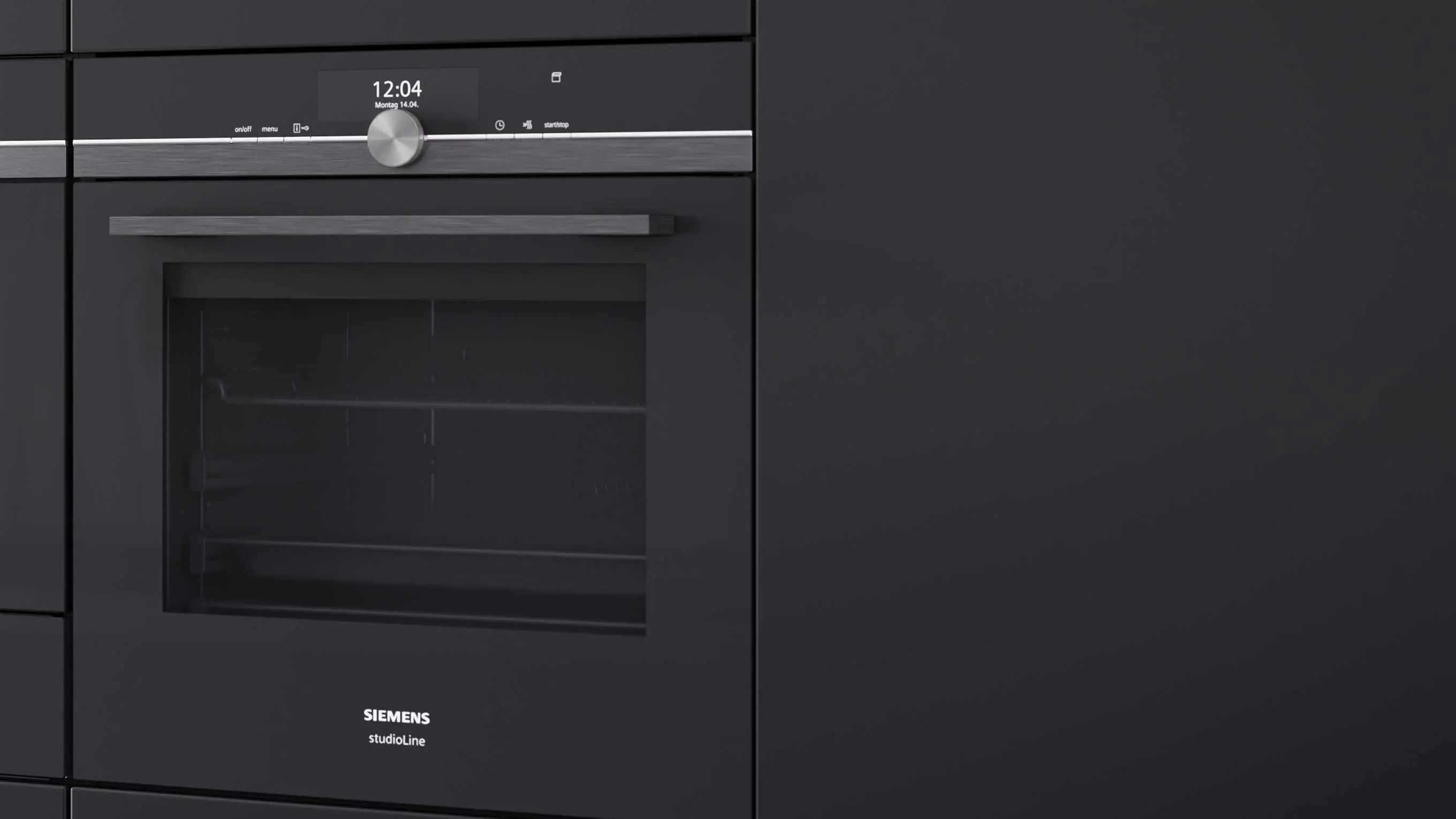 Siemens Home Appliances - iQ700, Built-in oven with added steam and microwave function, 60 cm, Black