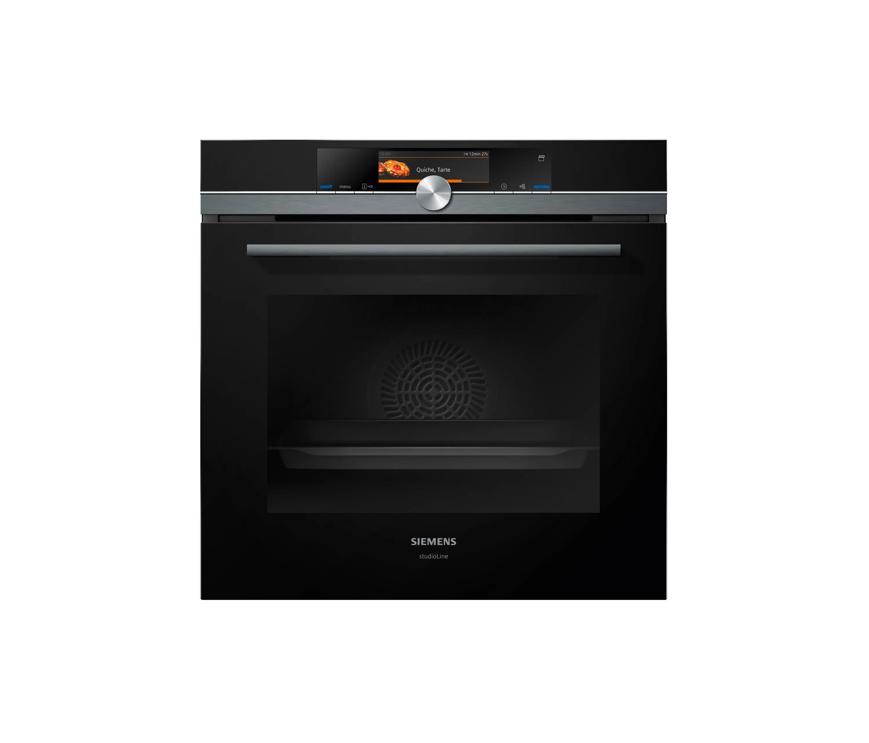 Siemens Home Appliances - iQ700, Built-in oven with steam function, 60 cm, Black